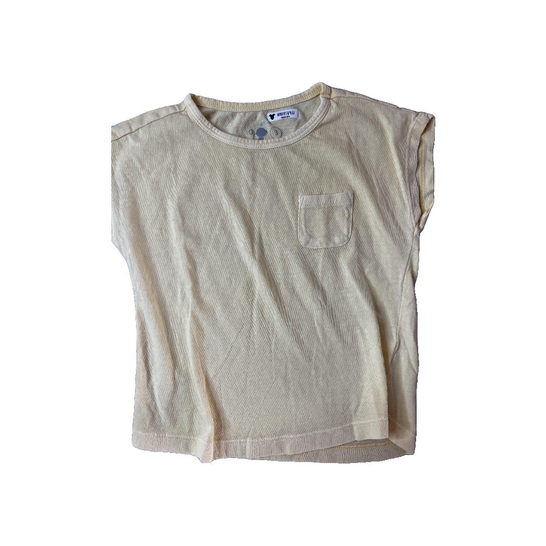 Primary Unisex Yellow T-Shirt Size: 3T Yellow
