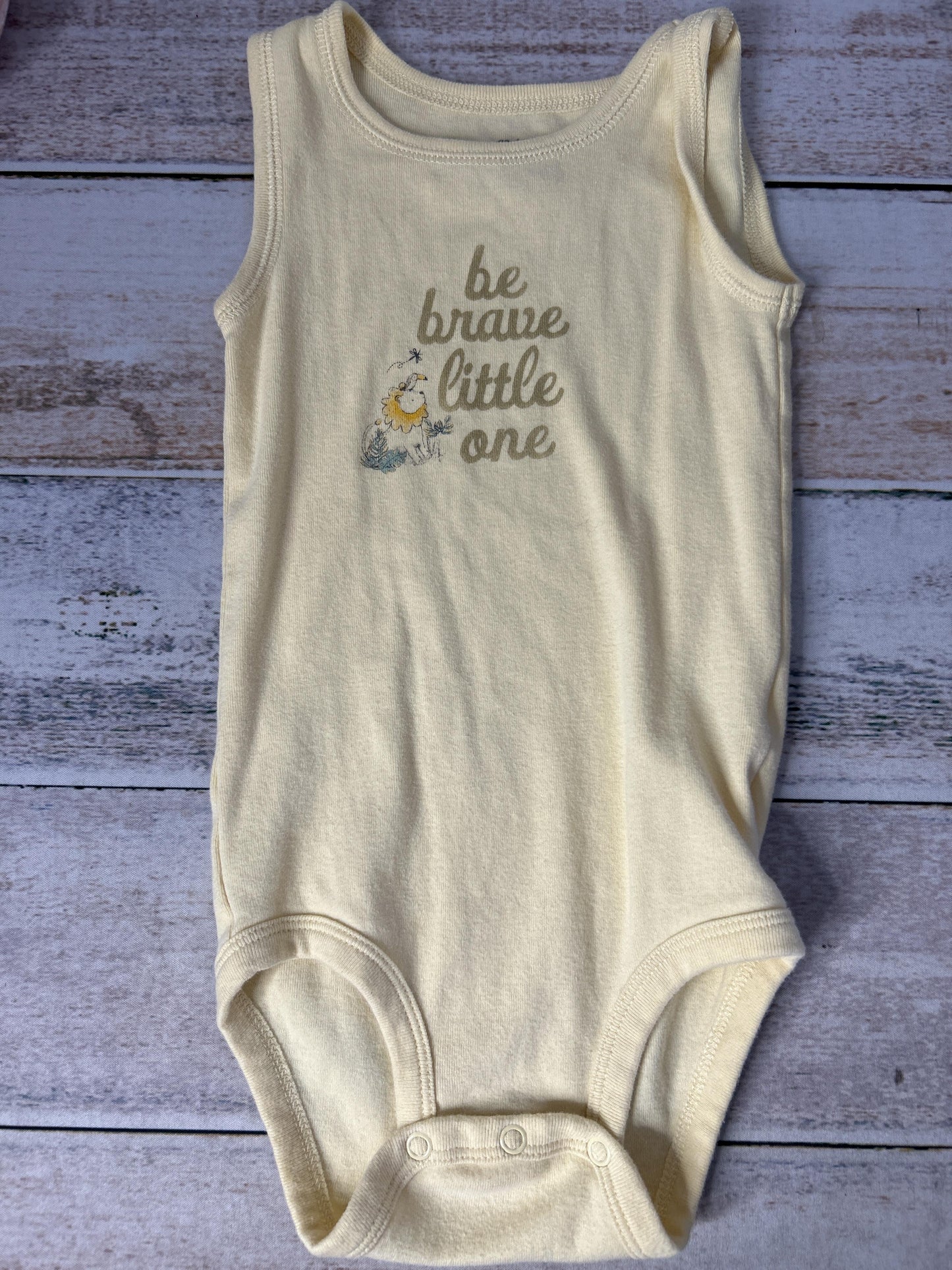 Unisex Yellow Onesie Size: 24 months Yellow