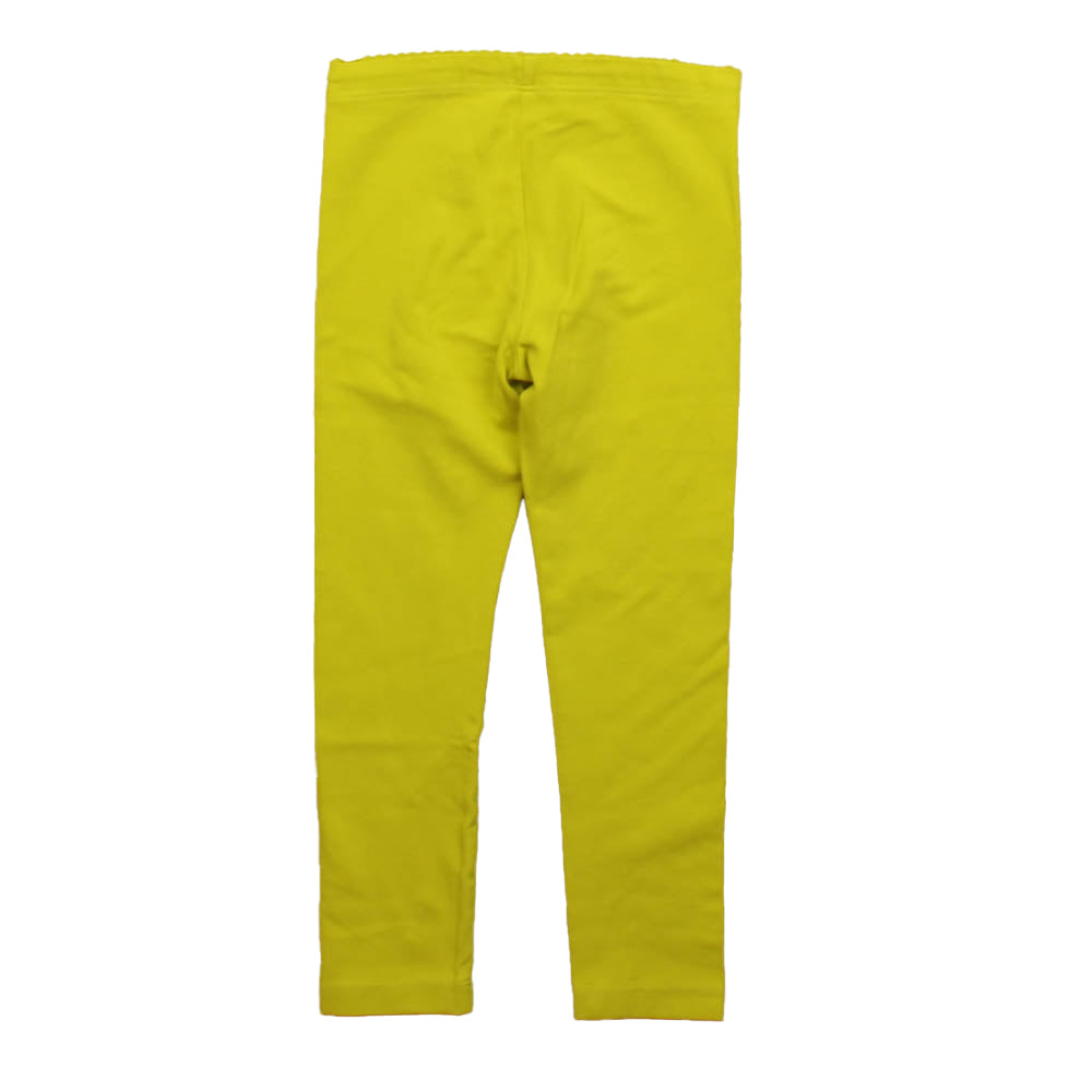 Tea Girls Yellow Leggings Size: 4T Yellow
