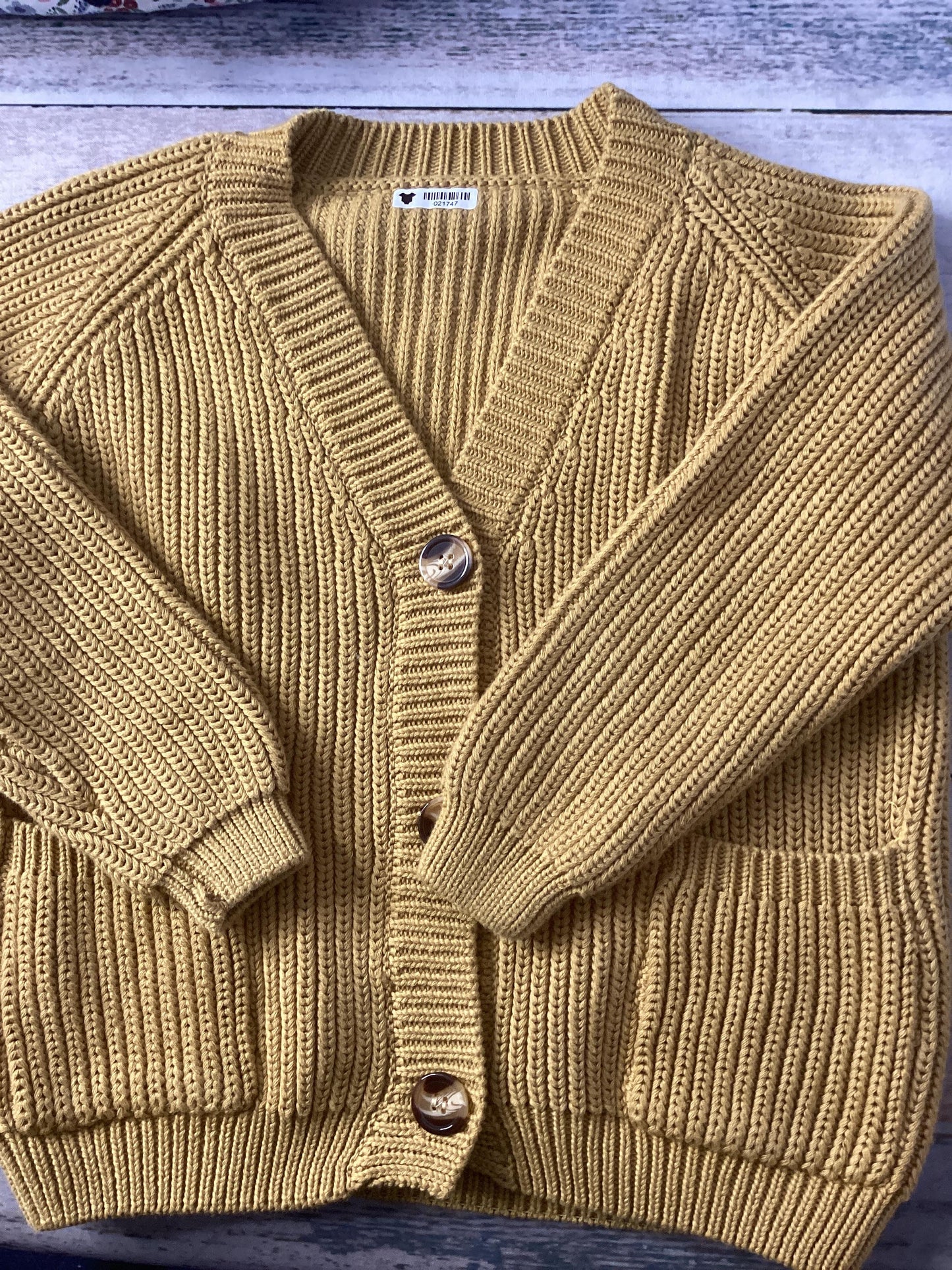 Girls Yellow Sweater Size: 12-18 months Yellow