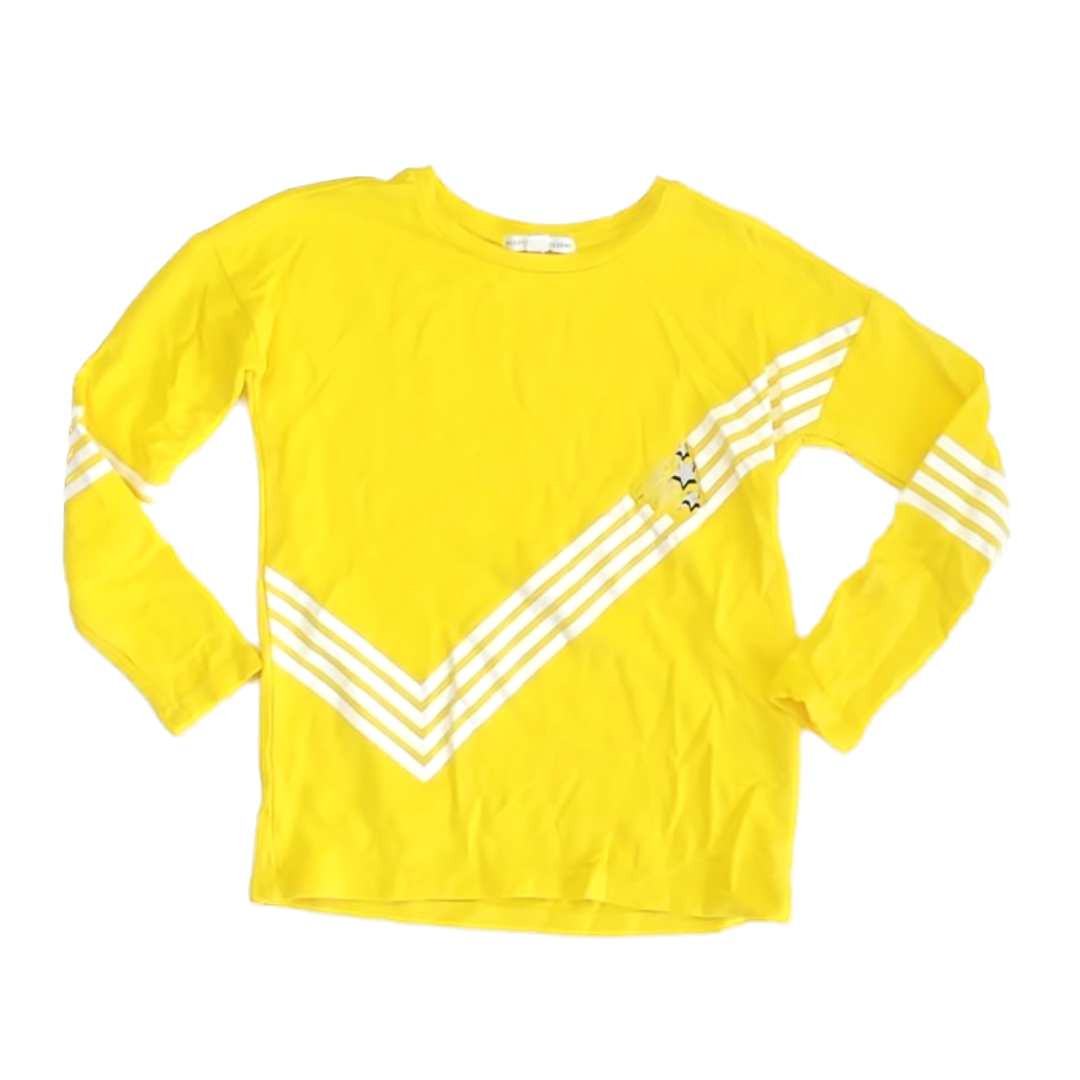 Rockets Of Awesome Girls Yellow Long Sleeve Shirt Size: 6 Years Yellow