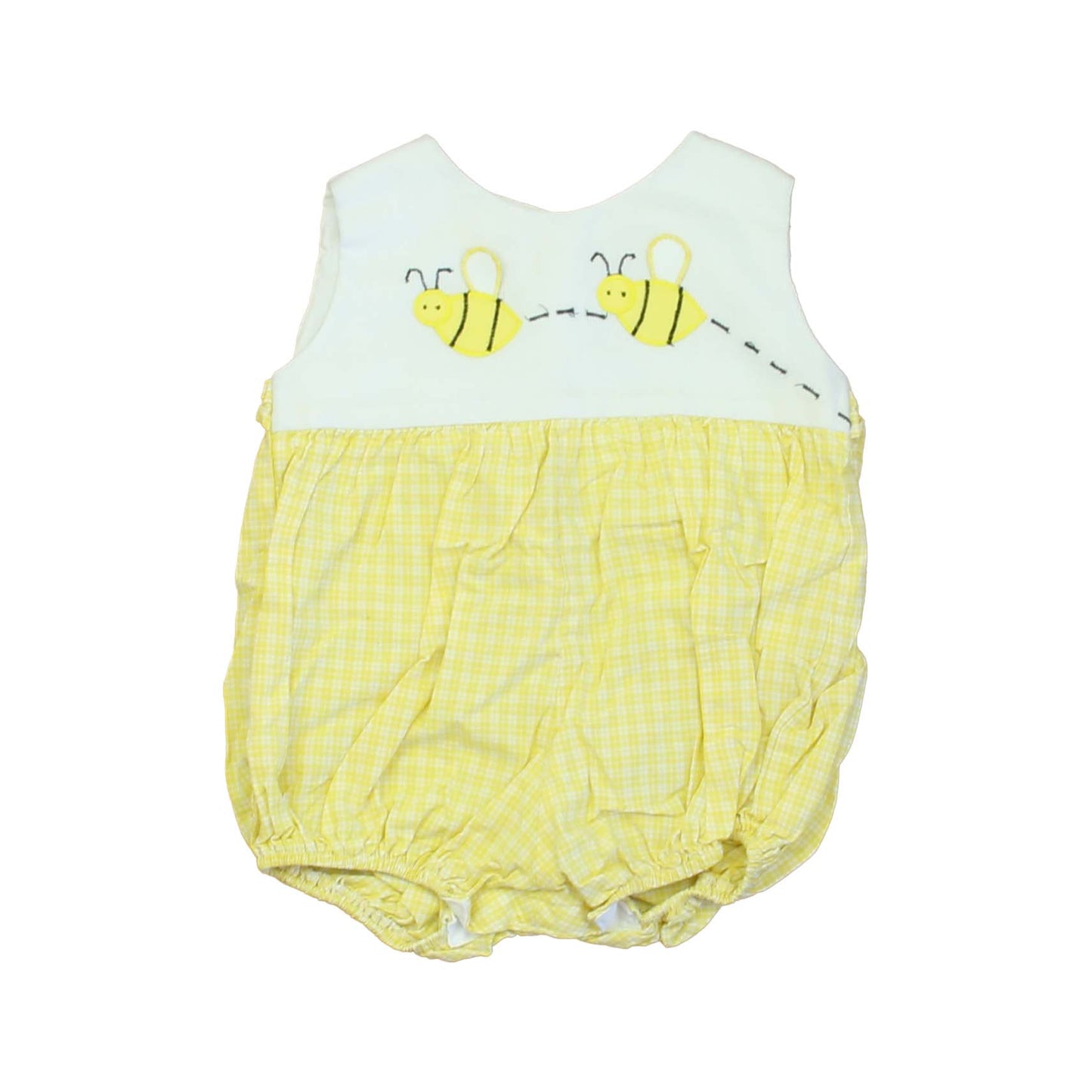 Funtasia! Girls Yellow Romper Size: 12 Months Yellow