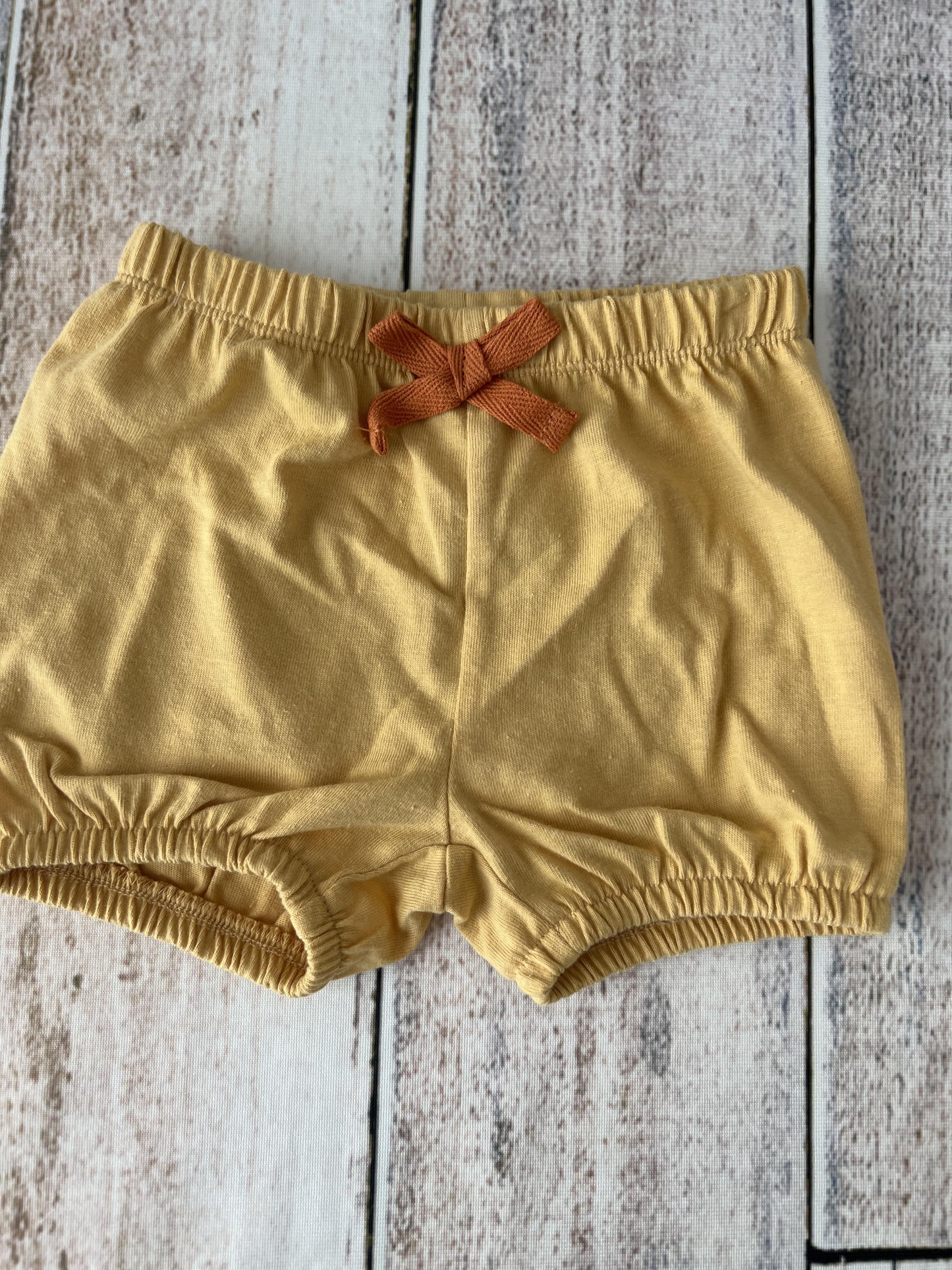 PL Baby Girls Yellow Shorts Size: 9 months Yellow