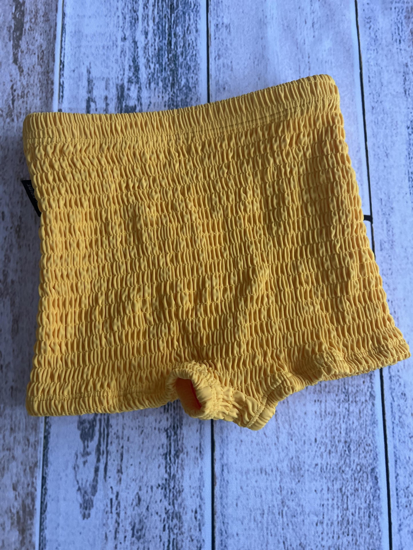 Tiny Tribe Girls Yellow Swimwear Size: 4-5 Years Yellow