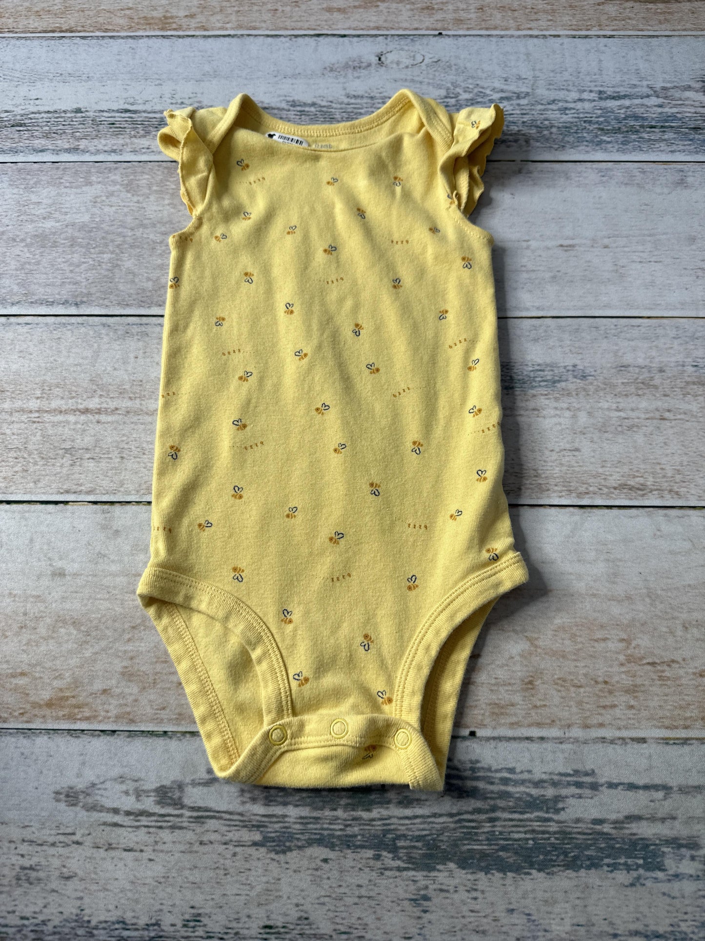 Just Born Girls Yellow Onesie Size: 18 months Yellow