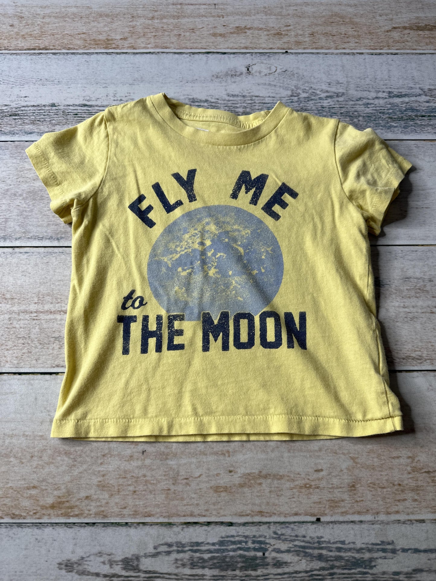 Peek Unisex Yellow T-Shirt Size: 18-24 months Yellow