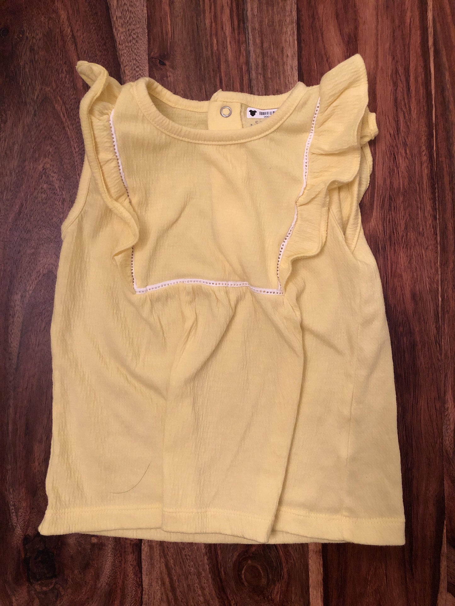 Carters Girls Yellow Tank Top Size: 3T Yellow