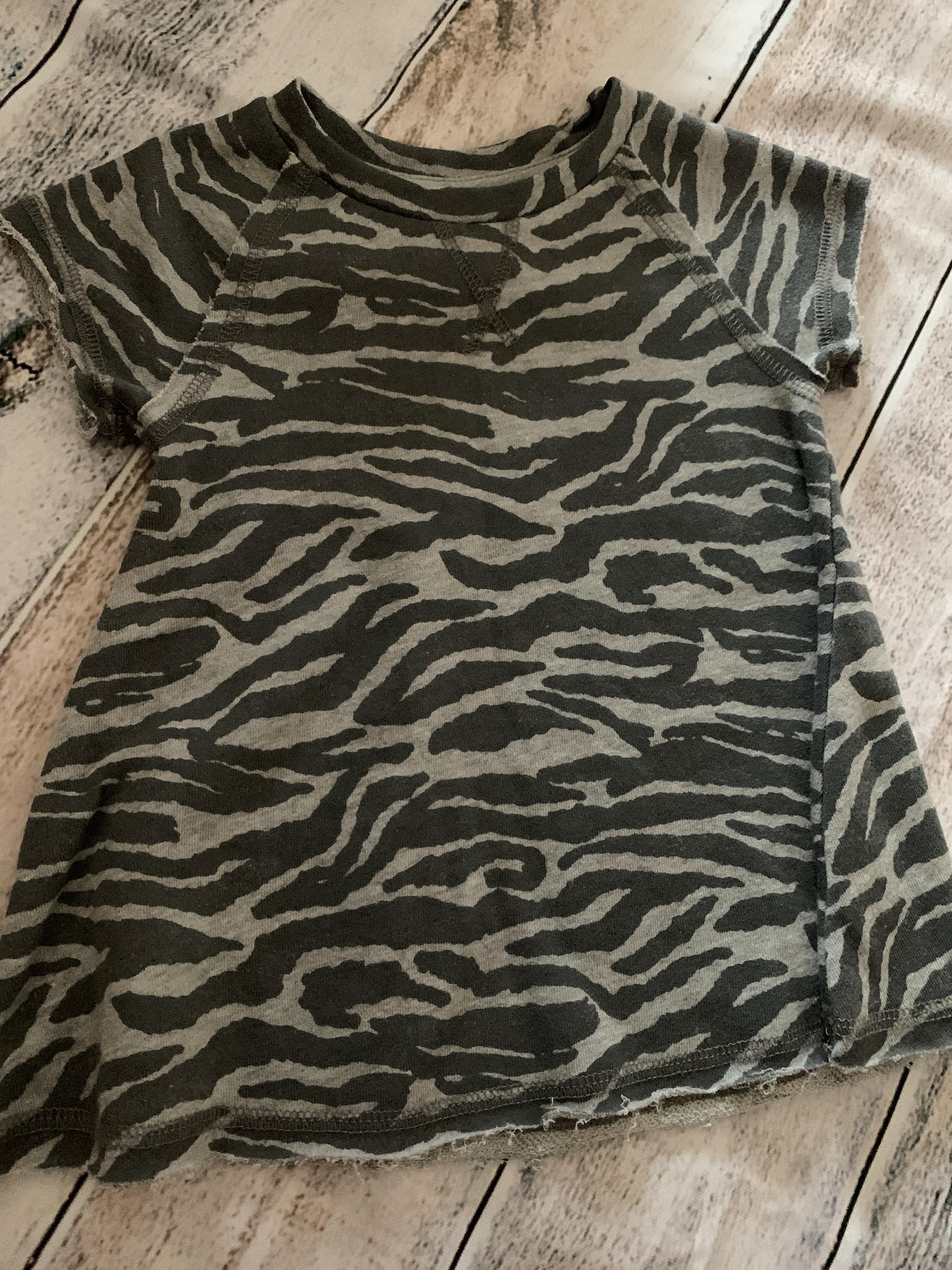 Grayson mini Girls Zebra Dress Size: 12M Zebra
