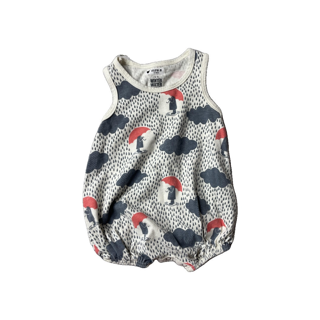 Winter Water Factory Unisex Romper Size: 0-3 months