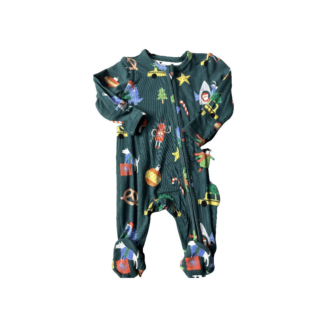 Unisex Pajamas Size: 0-3 months