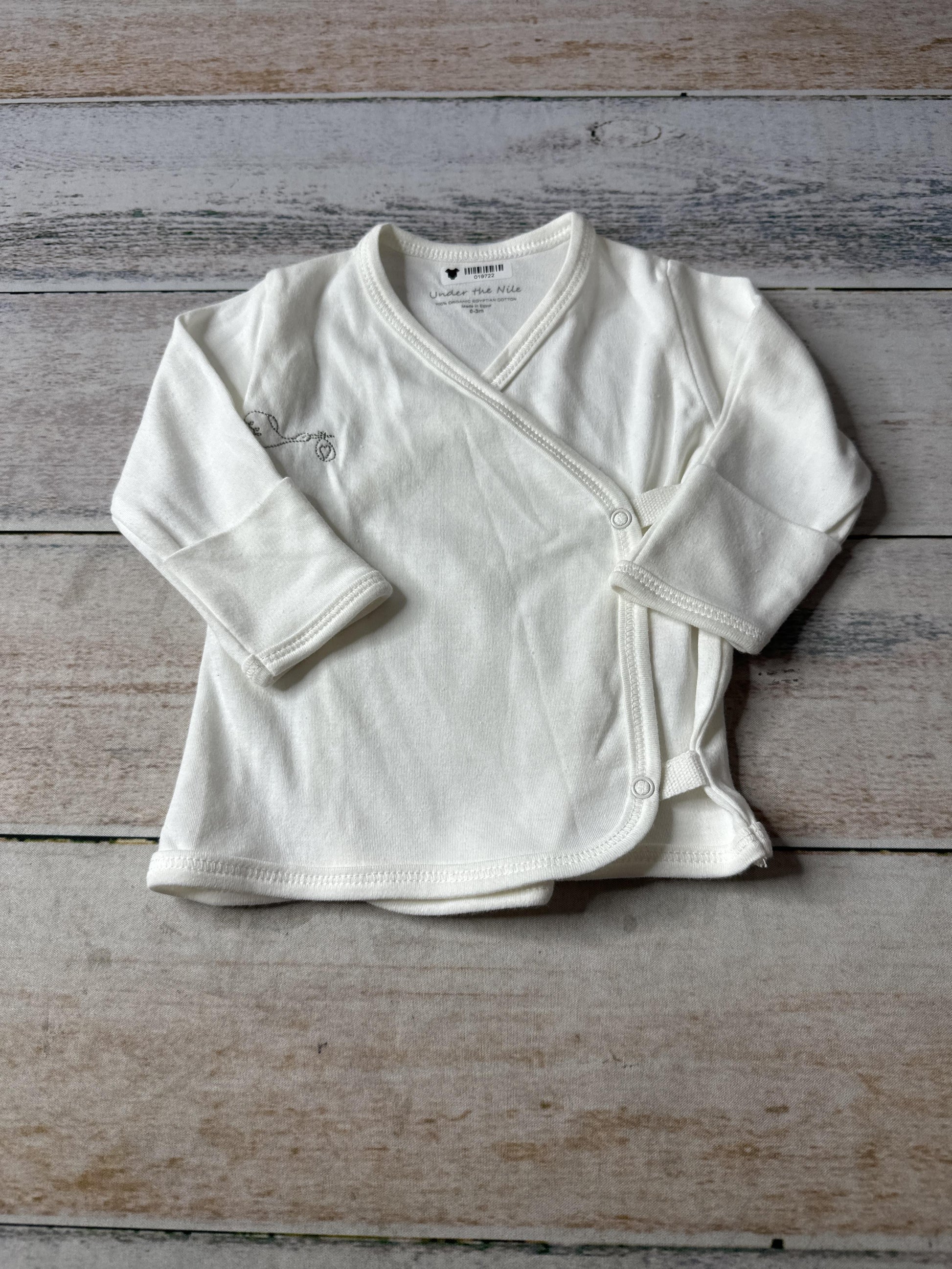 Under The Nile Unisex Long Sleeve Shirt Size: 0-3 months