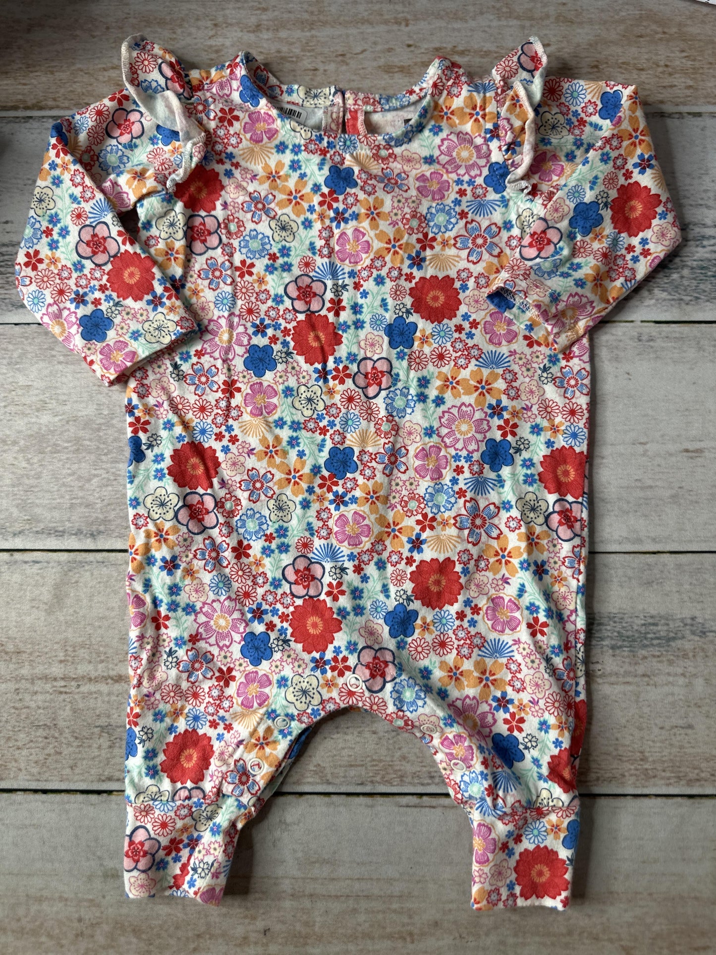 Tea Unisex Long Sleeve Outfit Size: 0-3 months