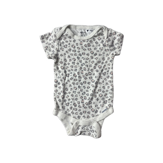 Gerber Unisex Button Down Short Sleeve Size: 0-3 months