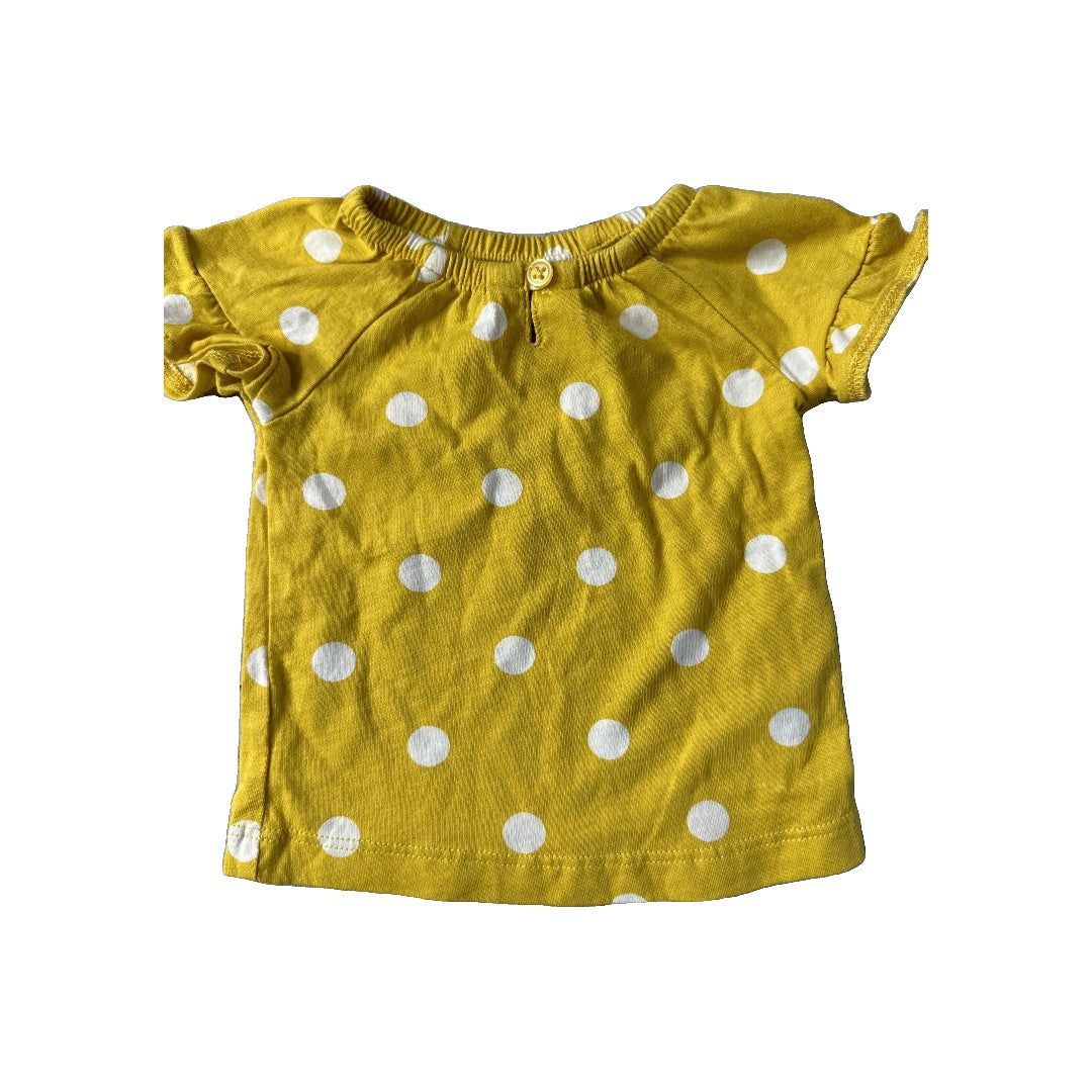 Carters Unisex T-Shirt Size: 0-3 months