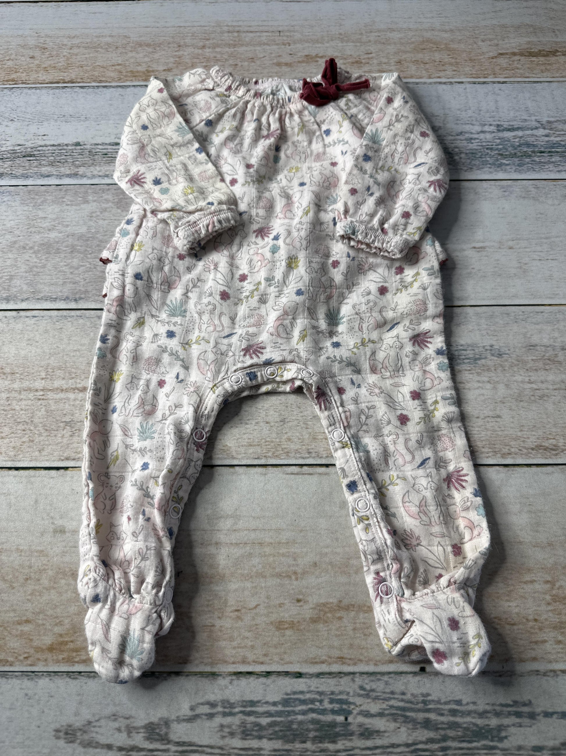 Mudpie Unisex Pajamas Size: 0-3 months