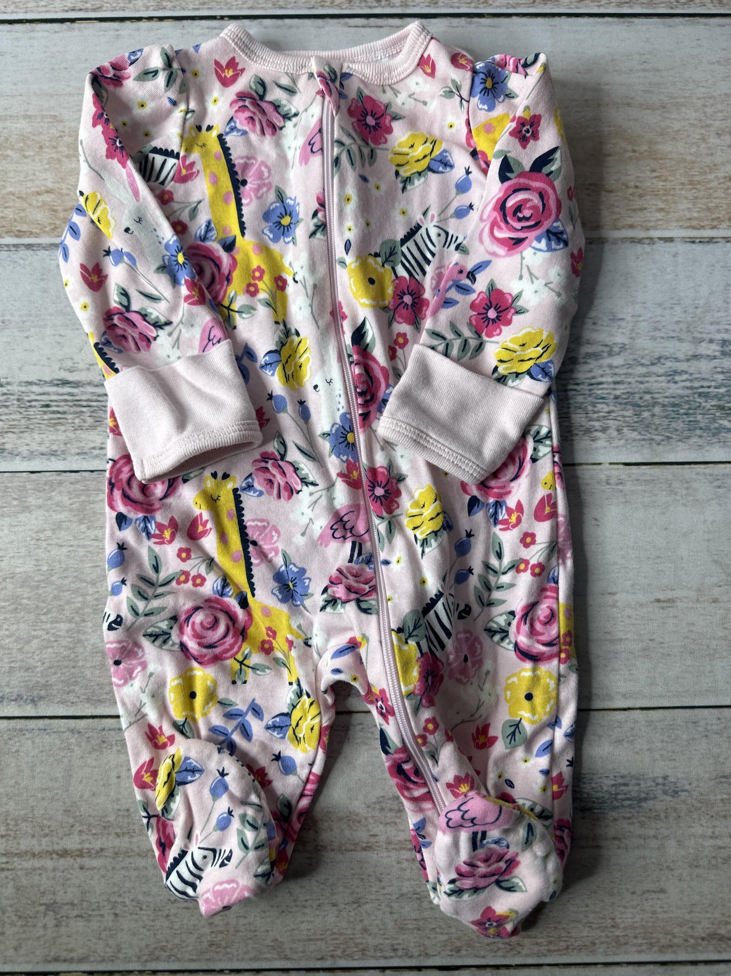 Unisex Pajamas Size: 0-3 months