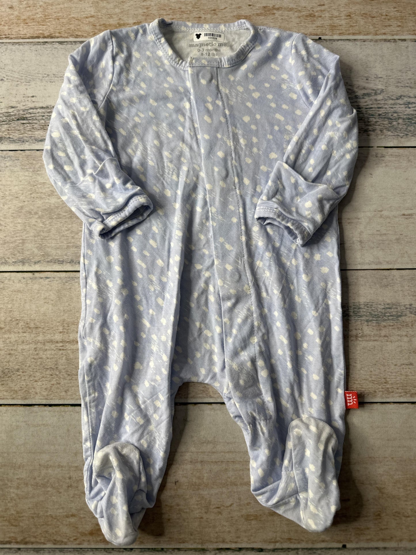 Unisex Pajamas Size: 0-3 months