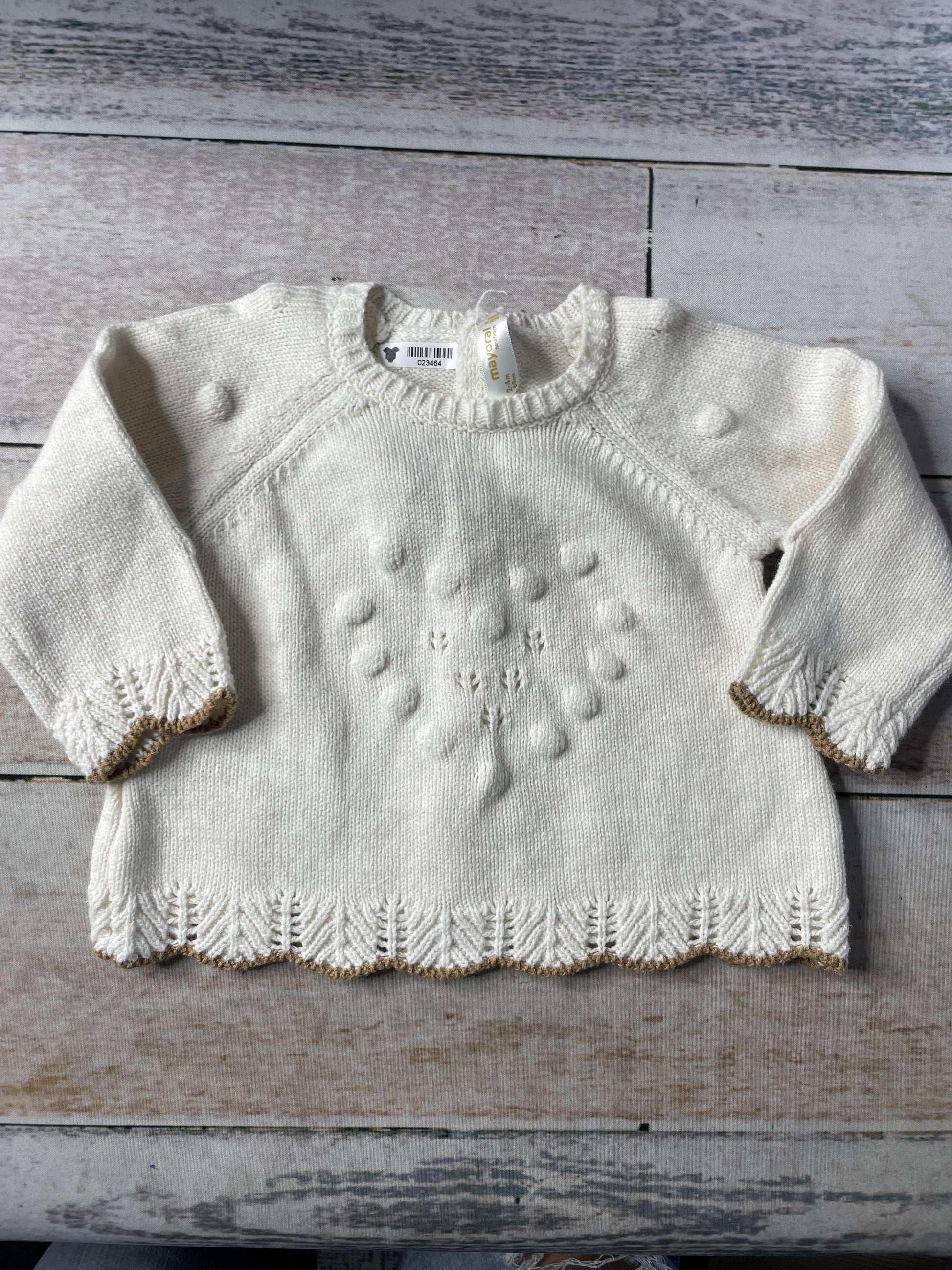 Unisex Sweater Size: 0-3 months
