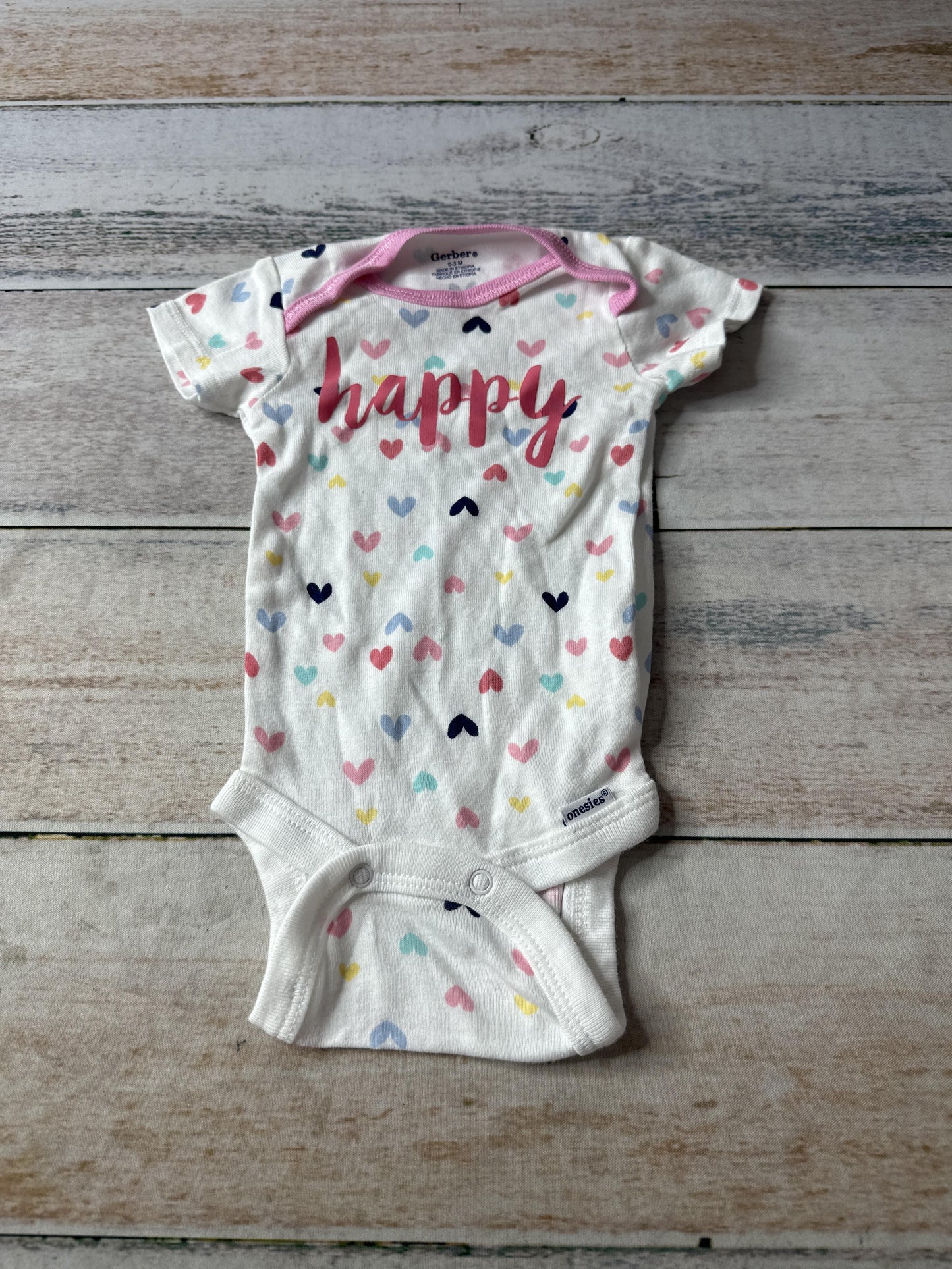 Gerber Unisex Onesie Size: 0-3 months