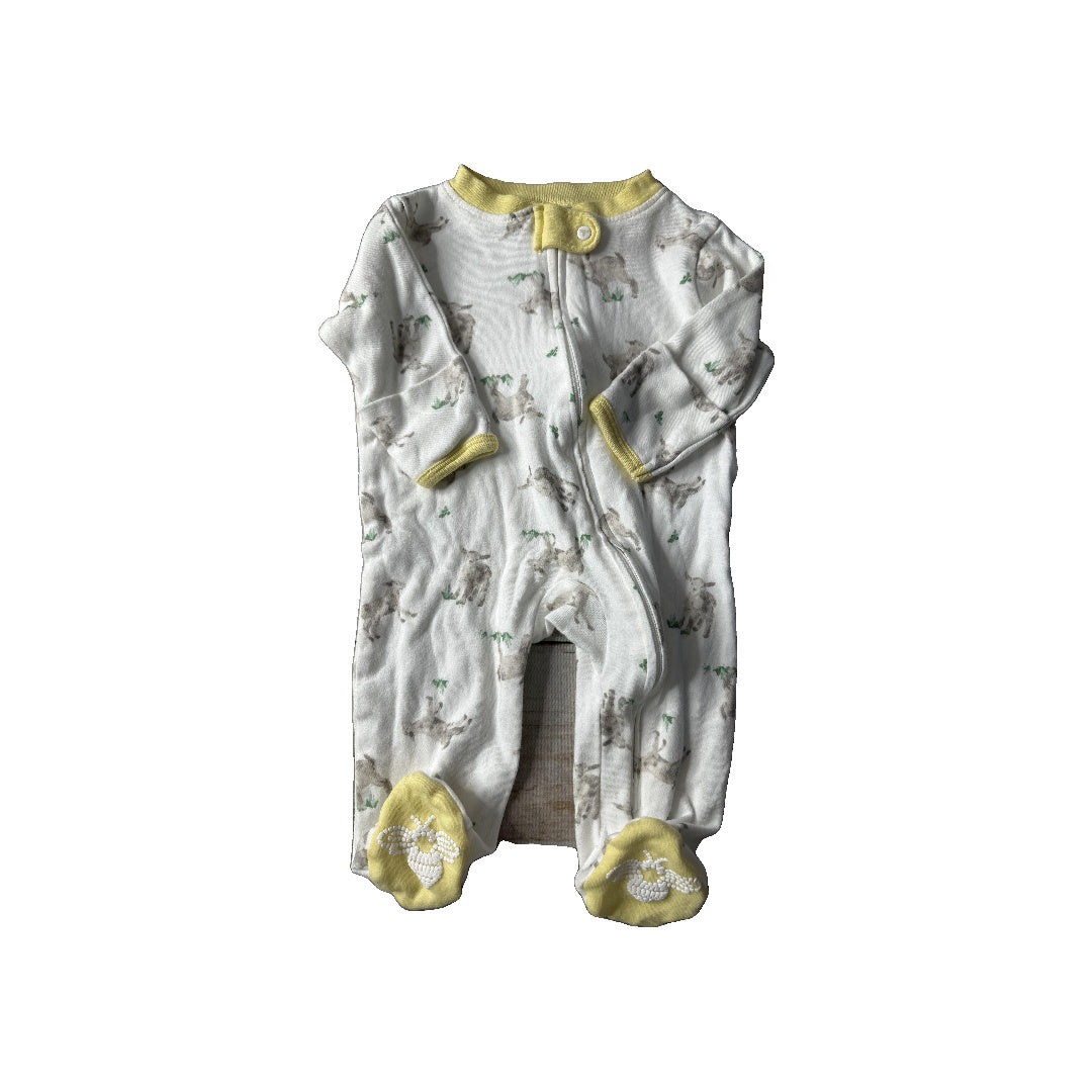 Unisex Pajamas Size: 0-3 months