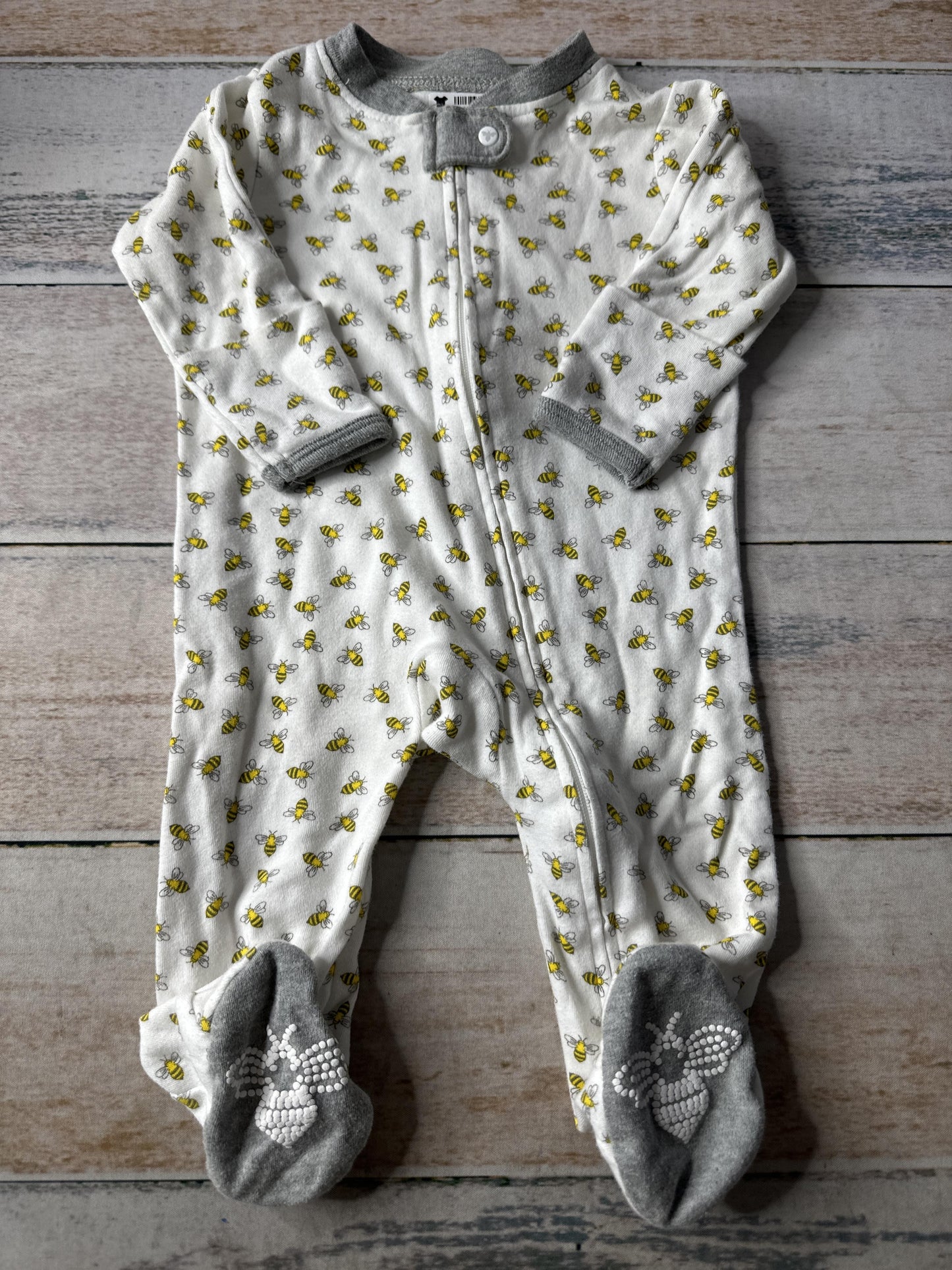 Unisex Pajamas Size: 0-3 months