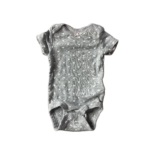 Carters Unisex Onesie Size: 0-3 months