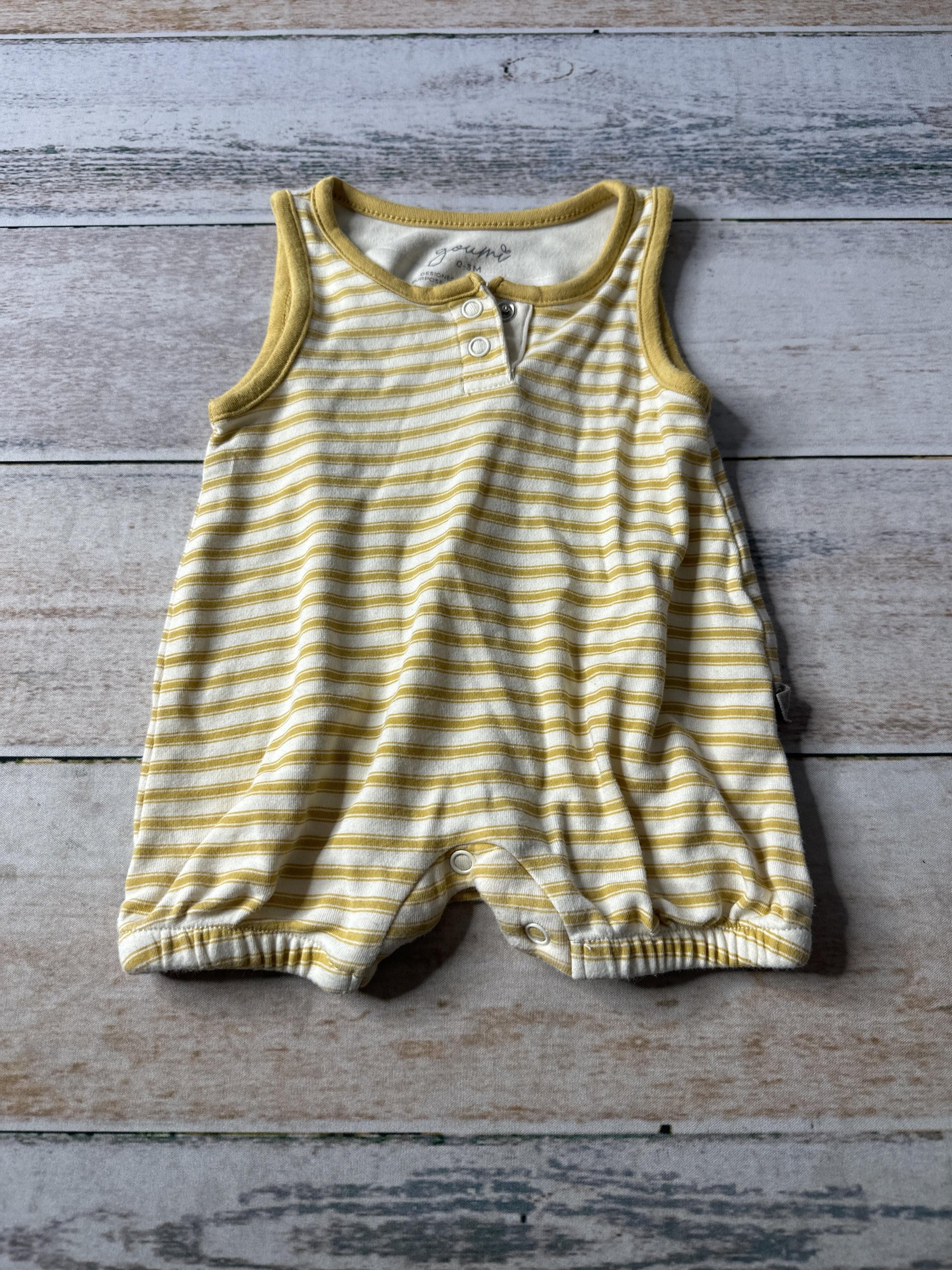 Goumi Unisex Romper Size: 0-3 months