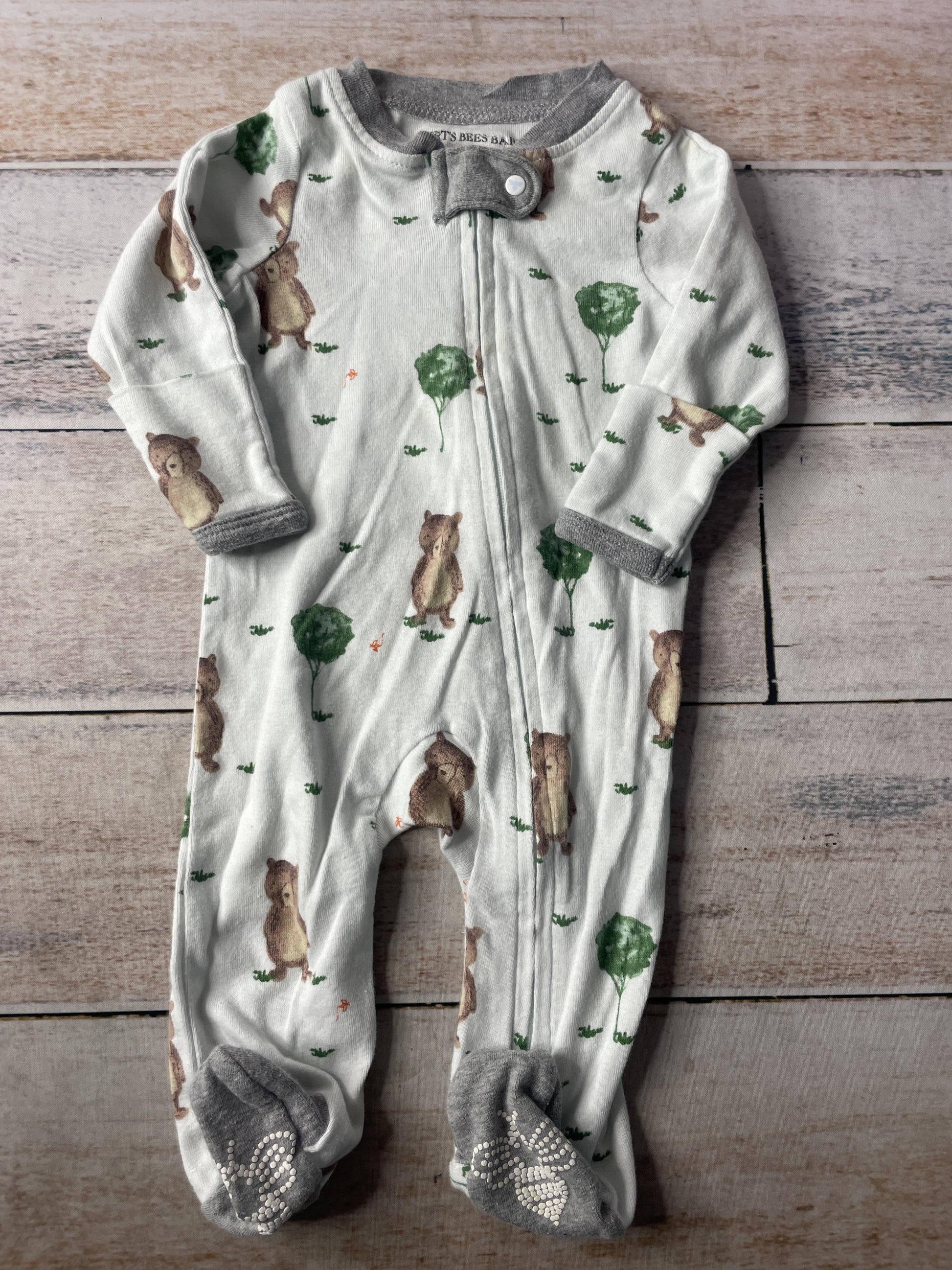 Unisex Pajamas Size: 0-3 months
