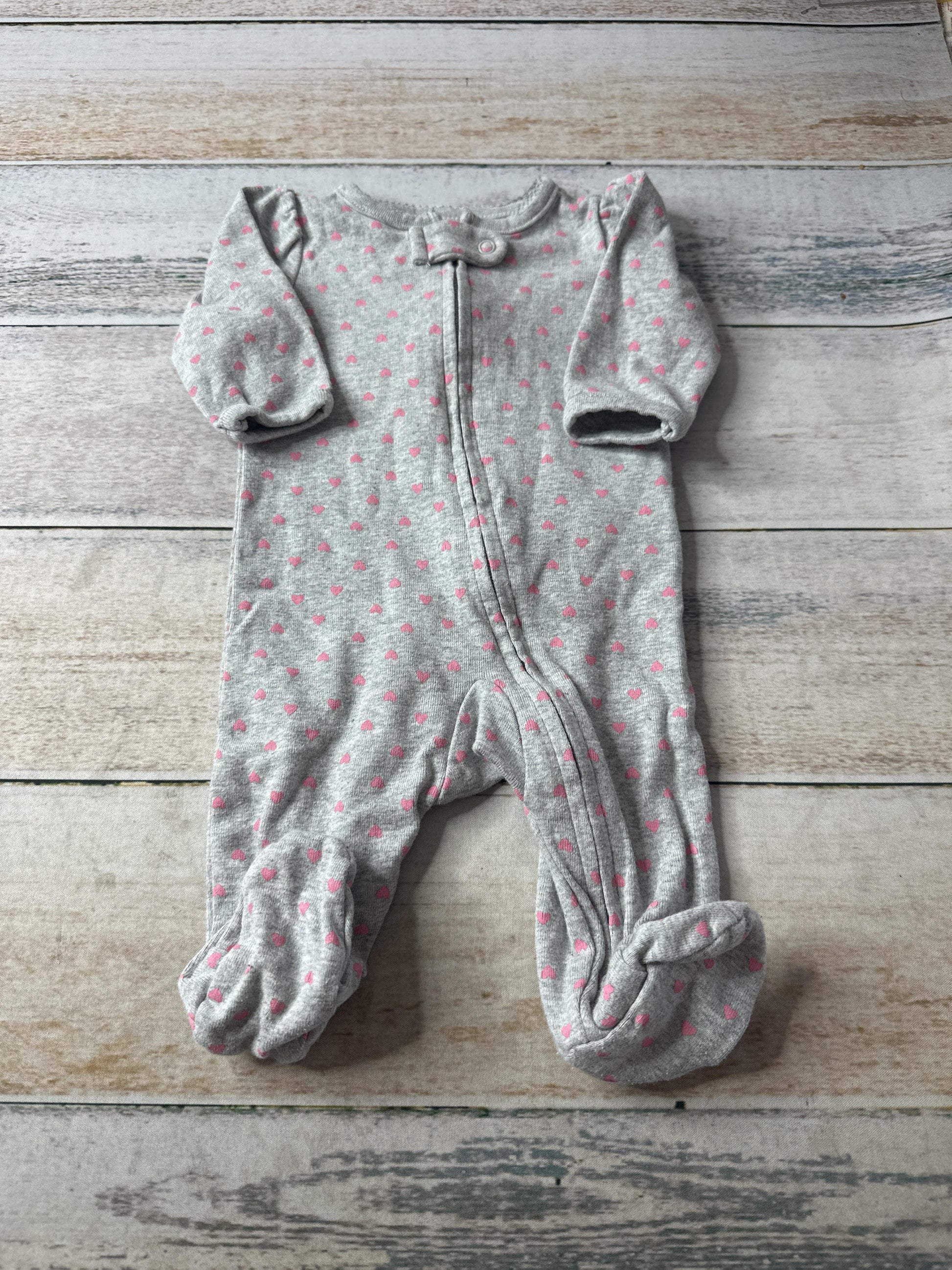 Unisex Pajamas Size: 0-3 months