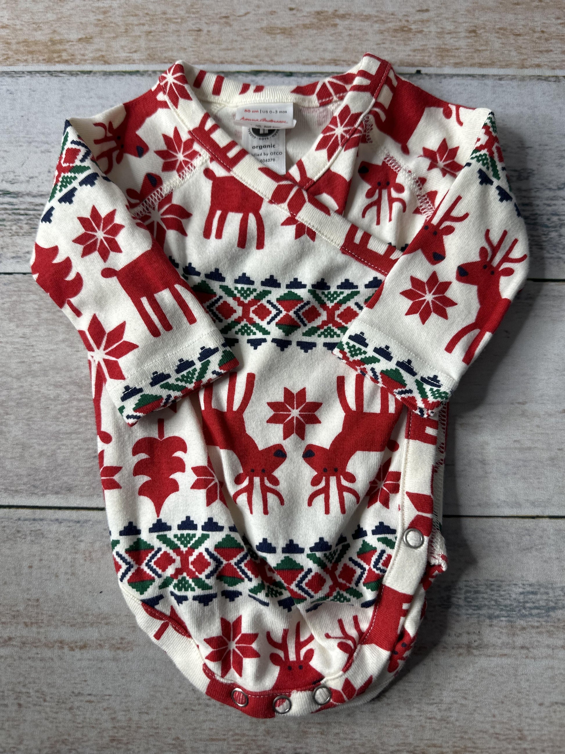 Hanna Andersson Unisex Onesie Size: 0-3 months