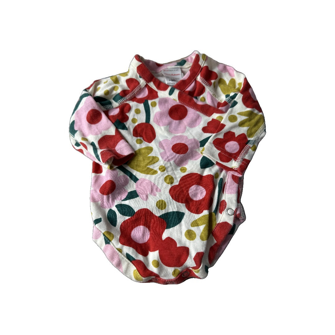 Hanna Andersson Girls Onesie Size: 0-3 months