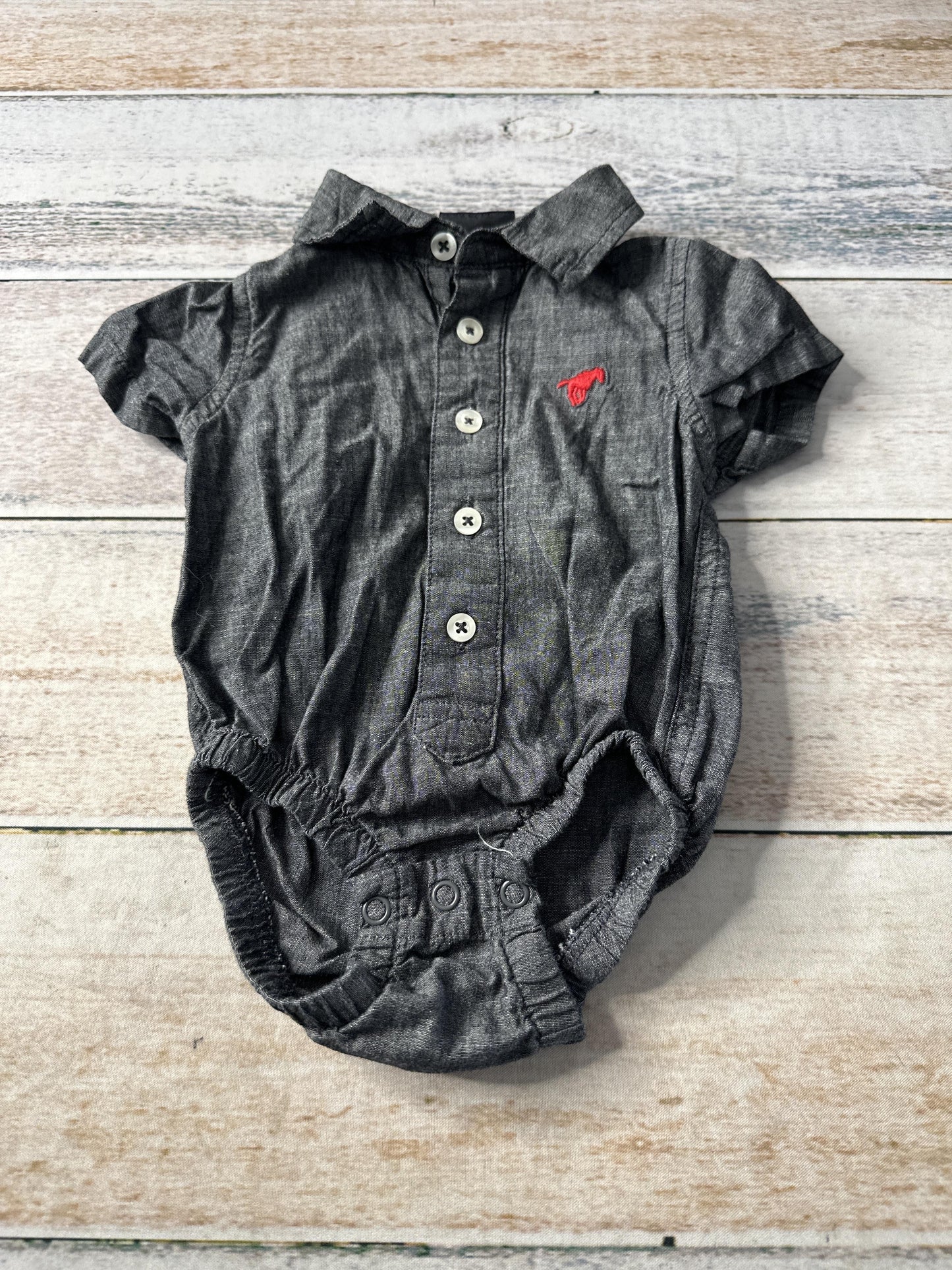 Wrangler Unisex Onesie Size: 0-3 months