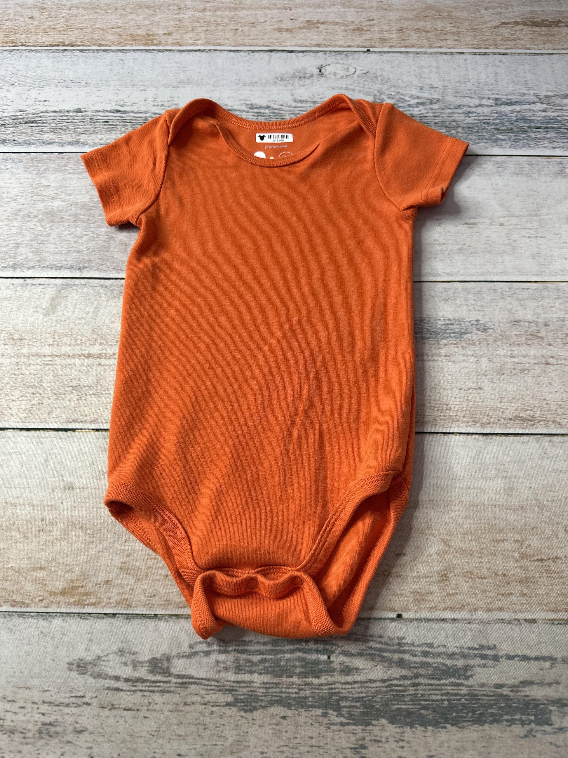 Primary Unisex Onesie Size: 12-18 months