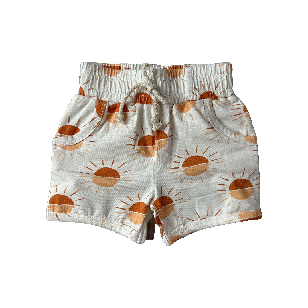 Sage and Ivory Unisex Shorts Size: 12-18 months