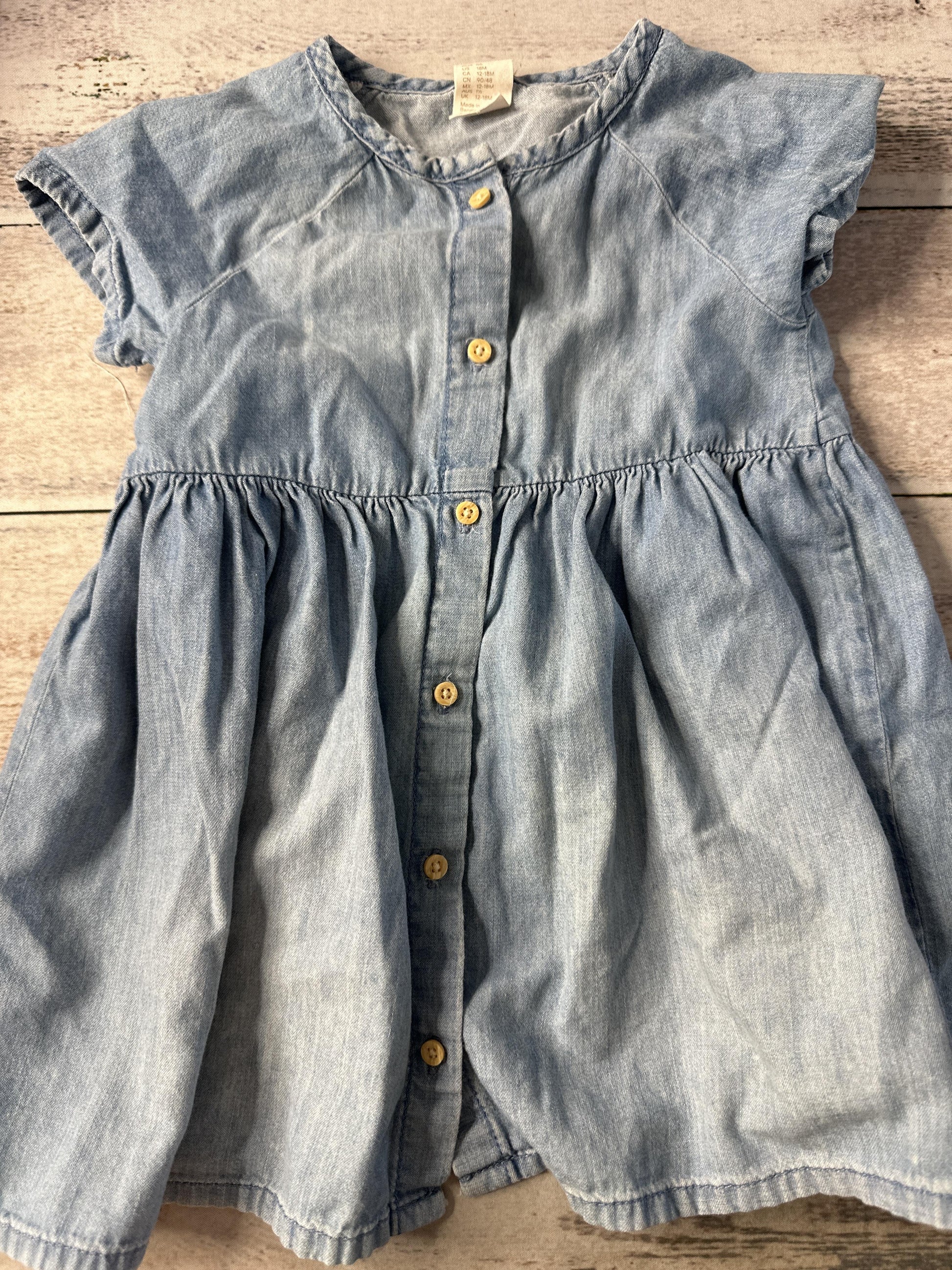 H&M Girls Dress Size: 12-18 months