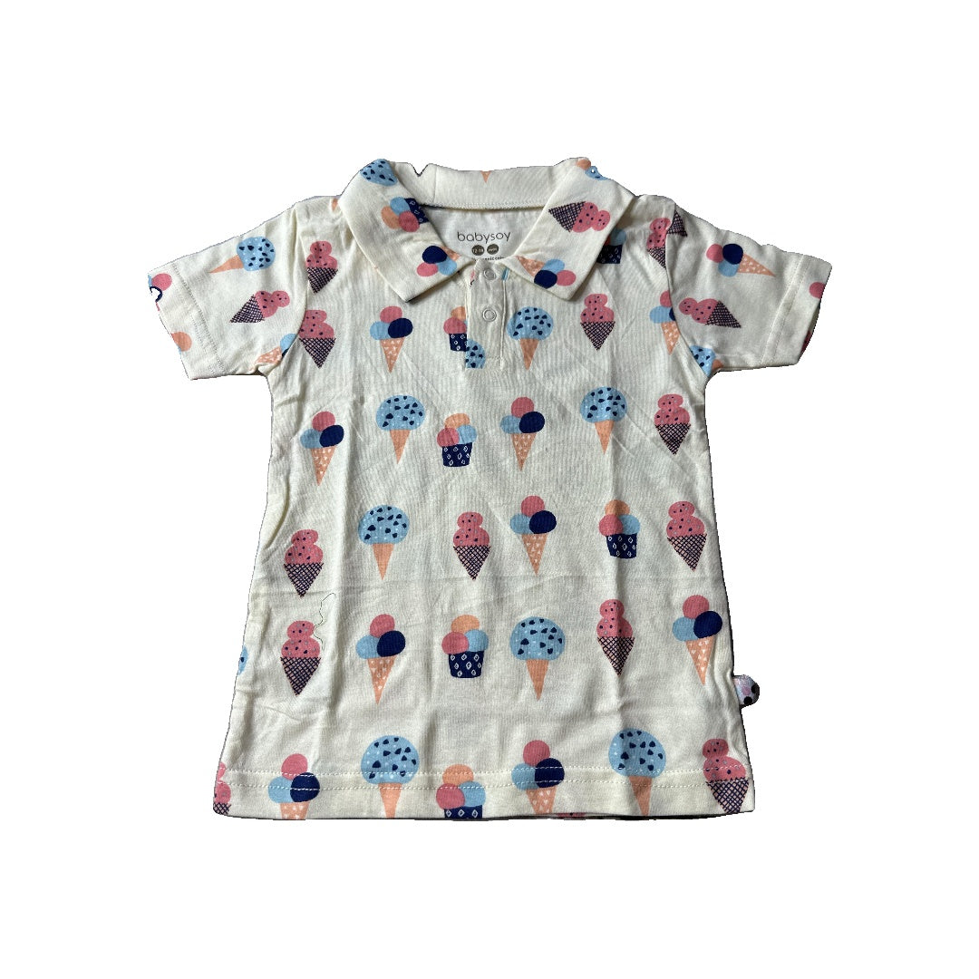 Babysoy Unisex Polo Shirt Size: 12-18 months