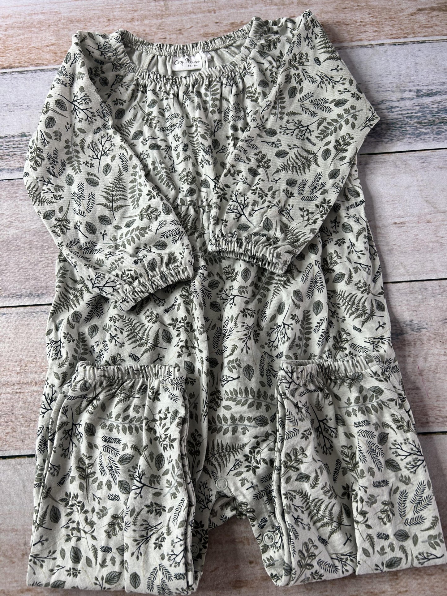 Unisex Long Sleeve Outfit Size: 12-18 months