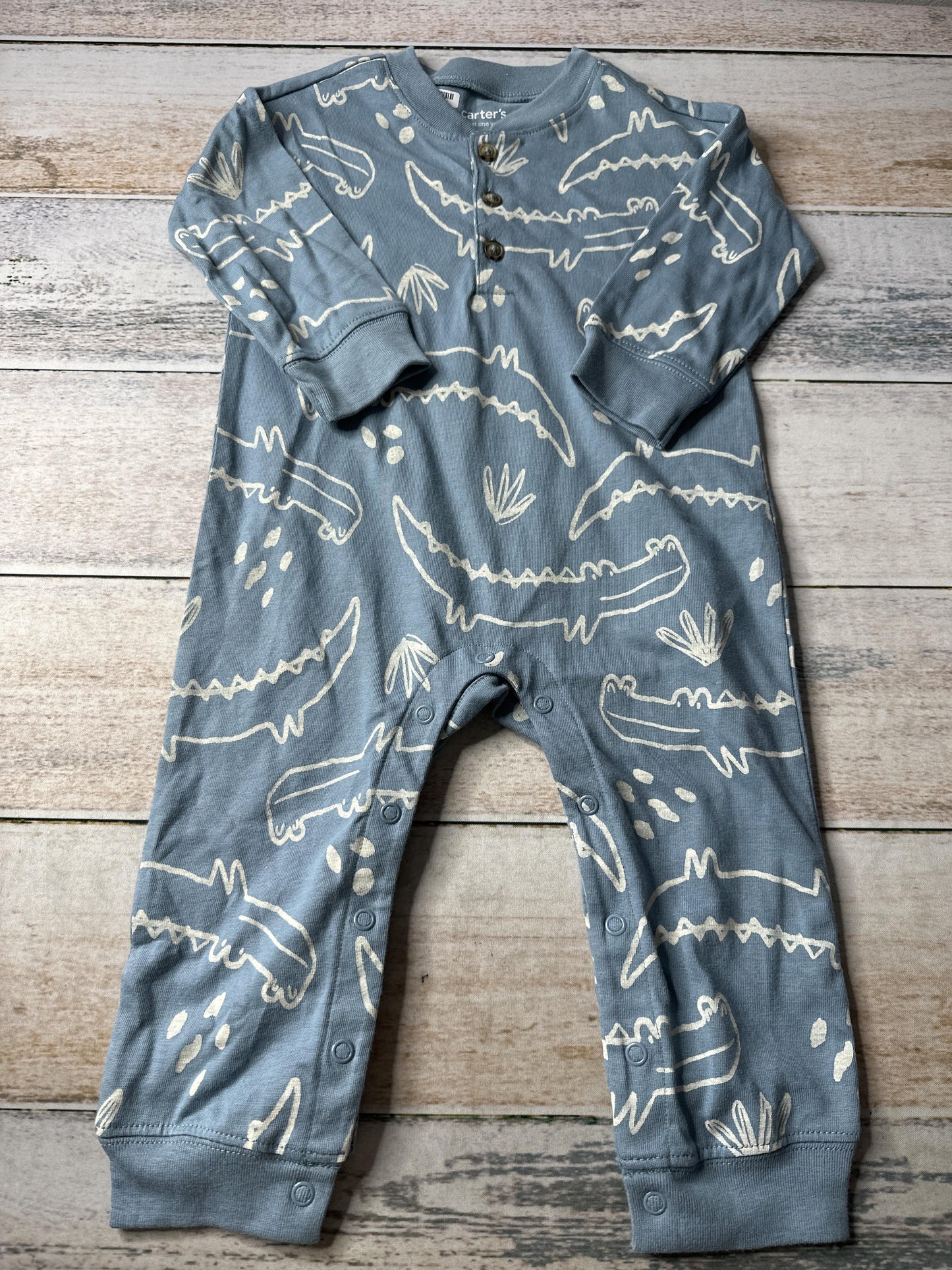 Carters Unisex Long Sleeve Outfit Size: 12 months