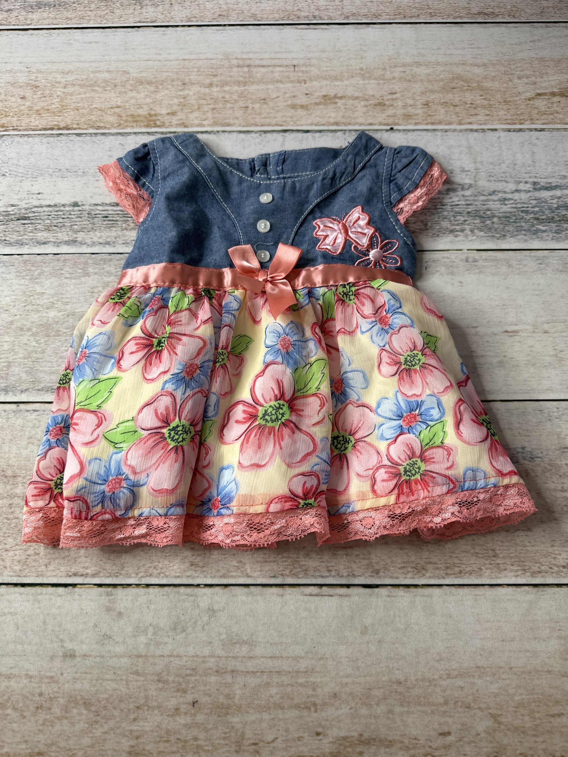 Swiggles Girls Dress Size: 12 months