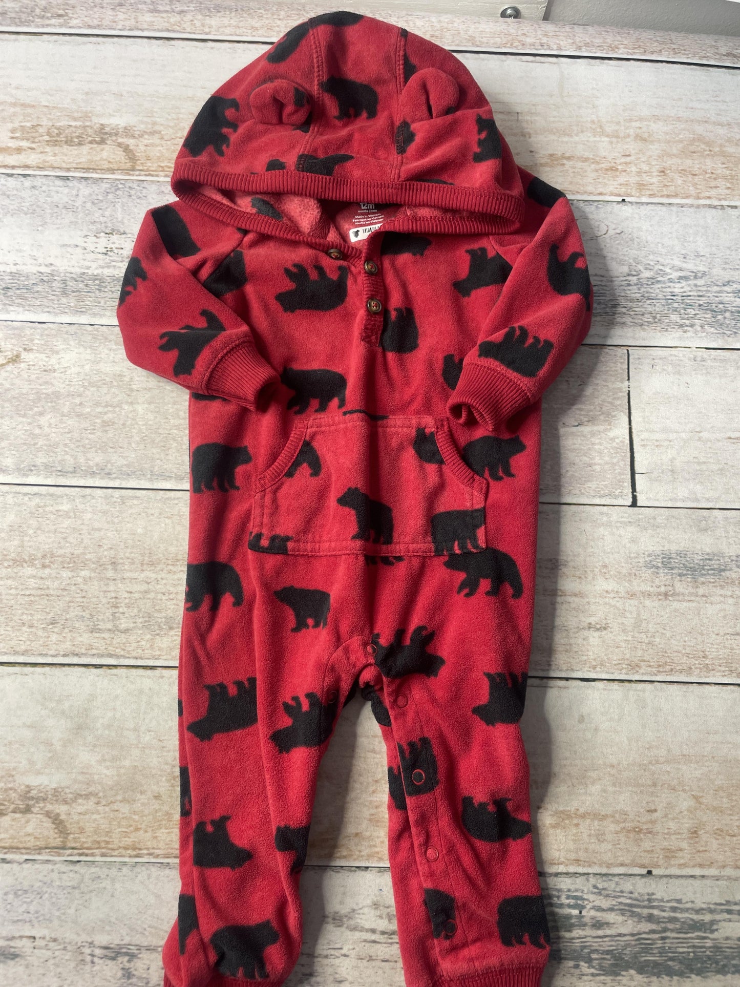 Unisex Long Sleeve Outfit Size: 12 months