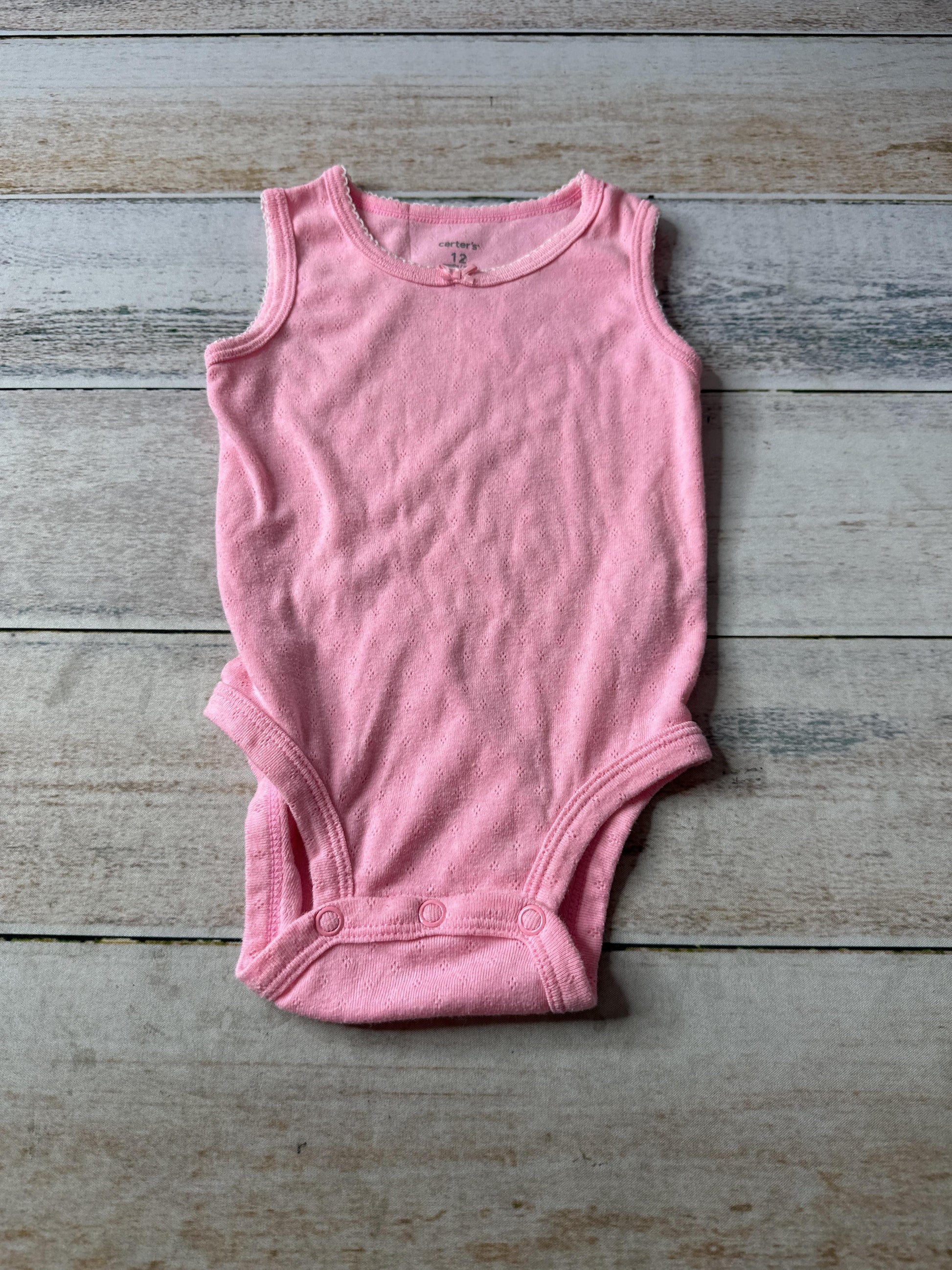 Carters Unisex Onesie Size: 12 months