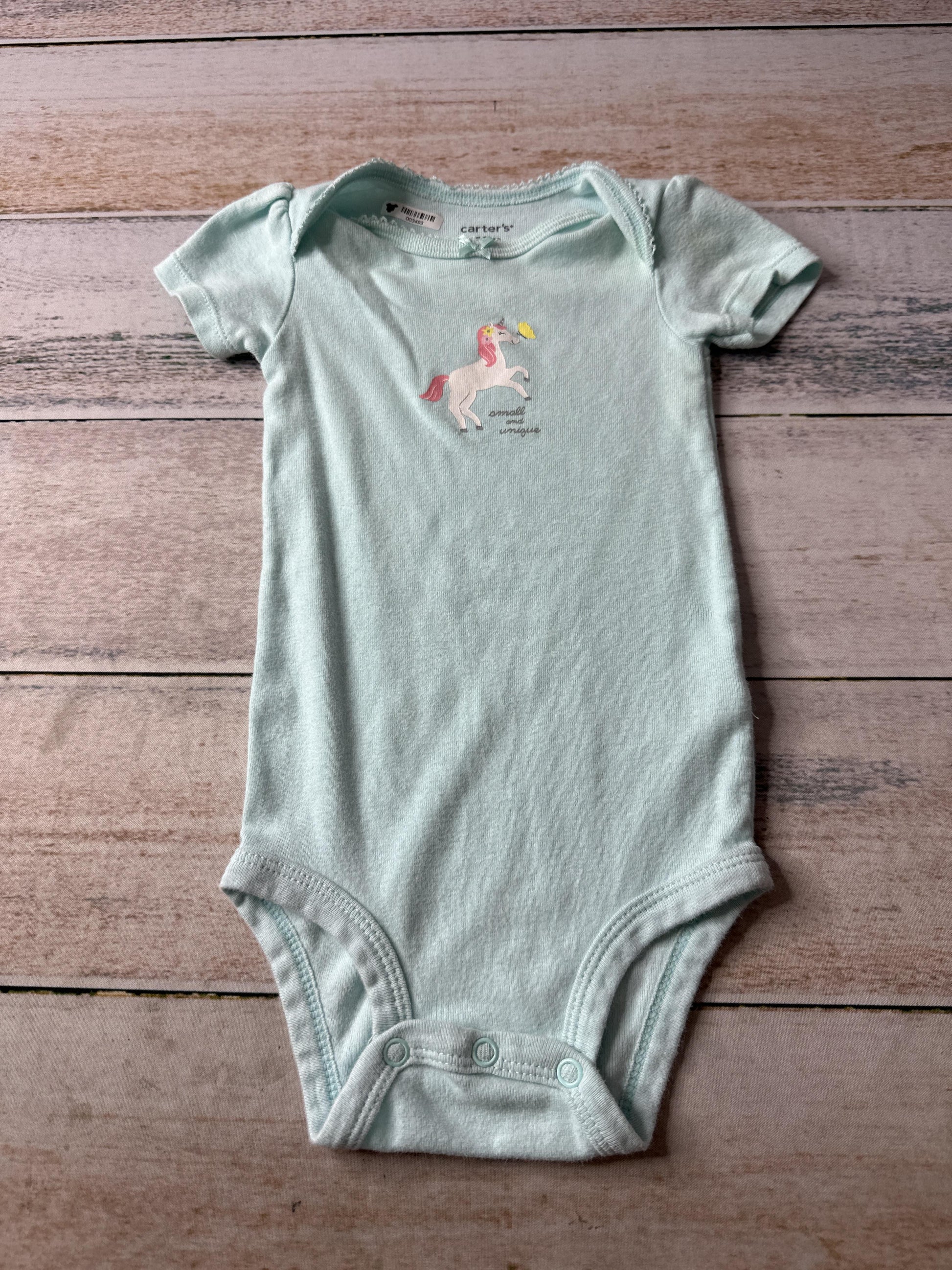 Carters Unisex Onesie Size: 12 months
