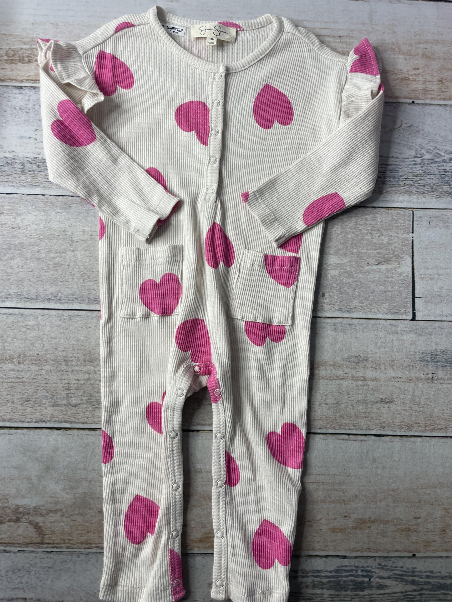 Unisex Long Sleeve Outfit Size: 12 months
