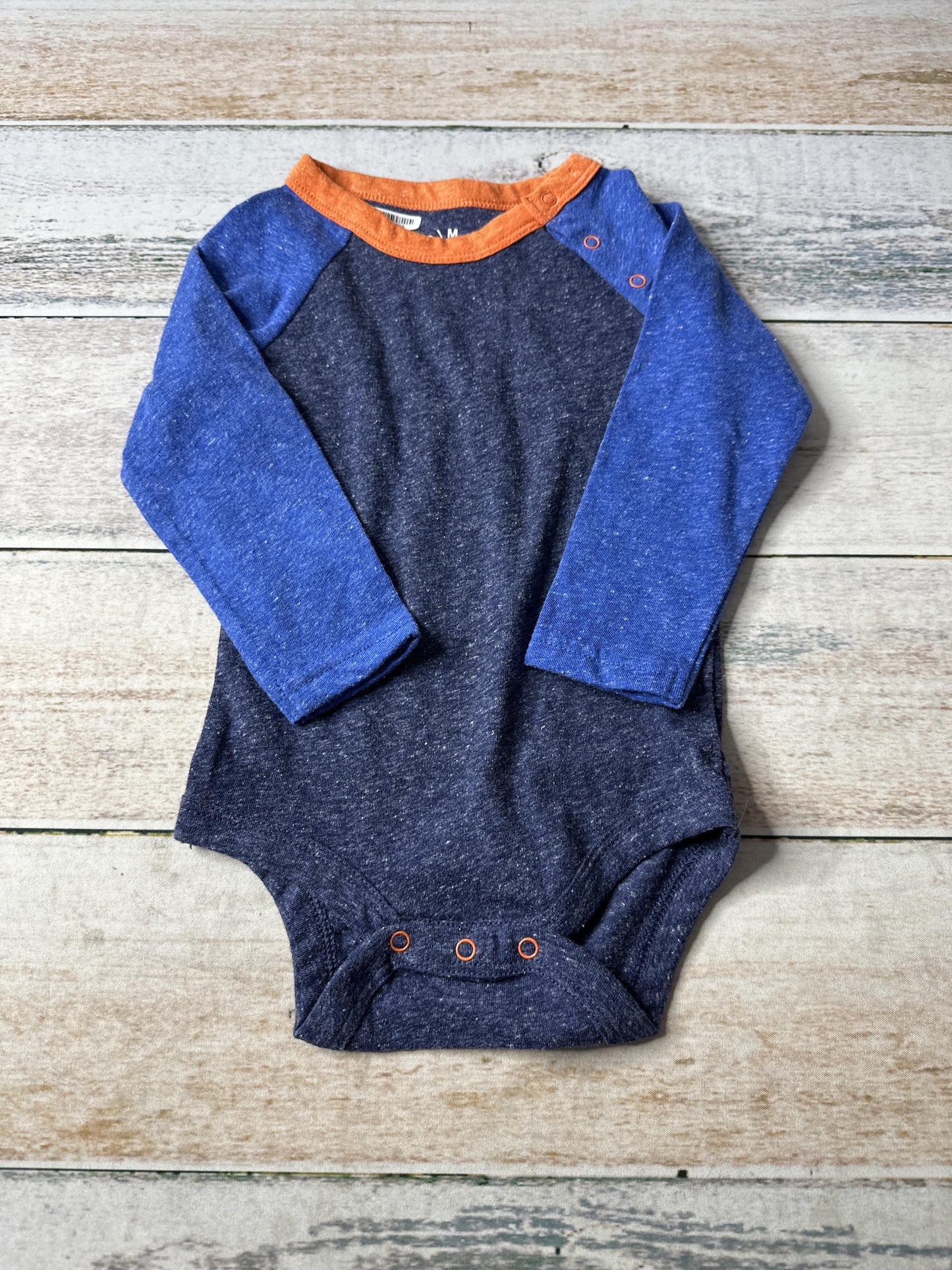 Primary Boys Onesie Size: 12 months