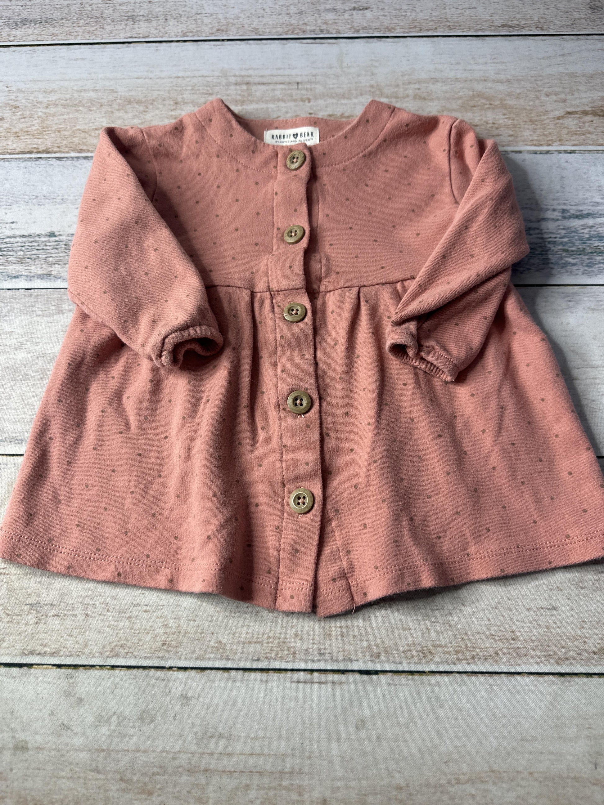 Rabbit Bear Girls Dress Size: 12 months