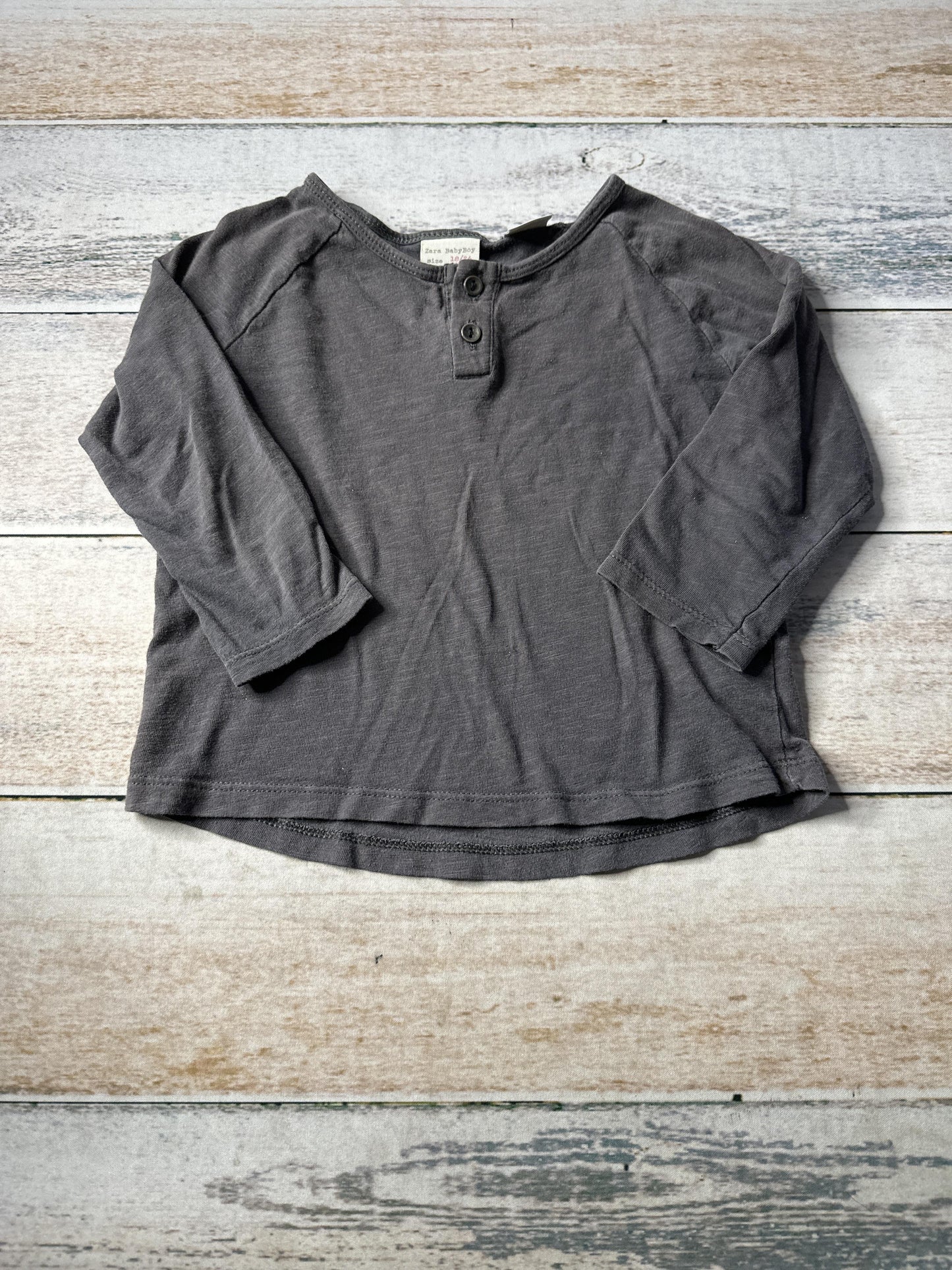 Zara Unisex Long Sleeve Shirt Size: 18-24 months