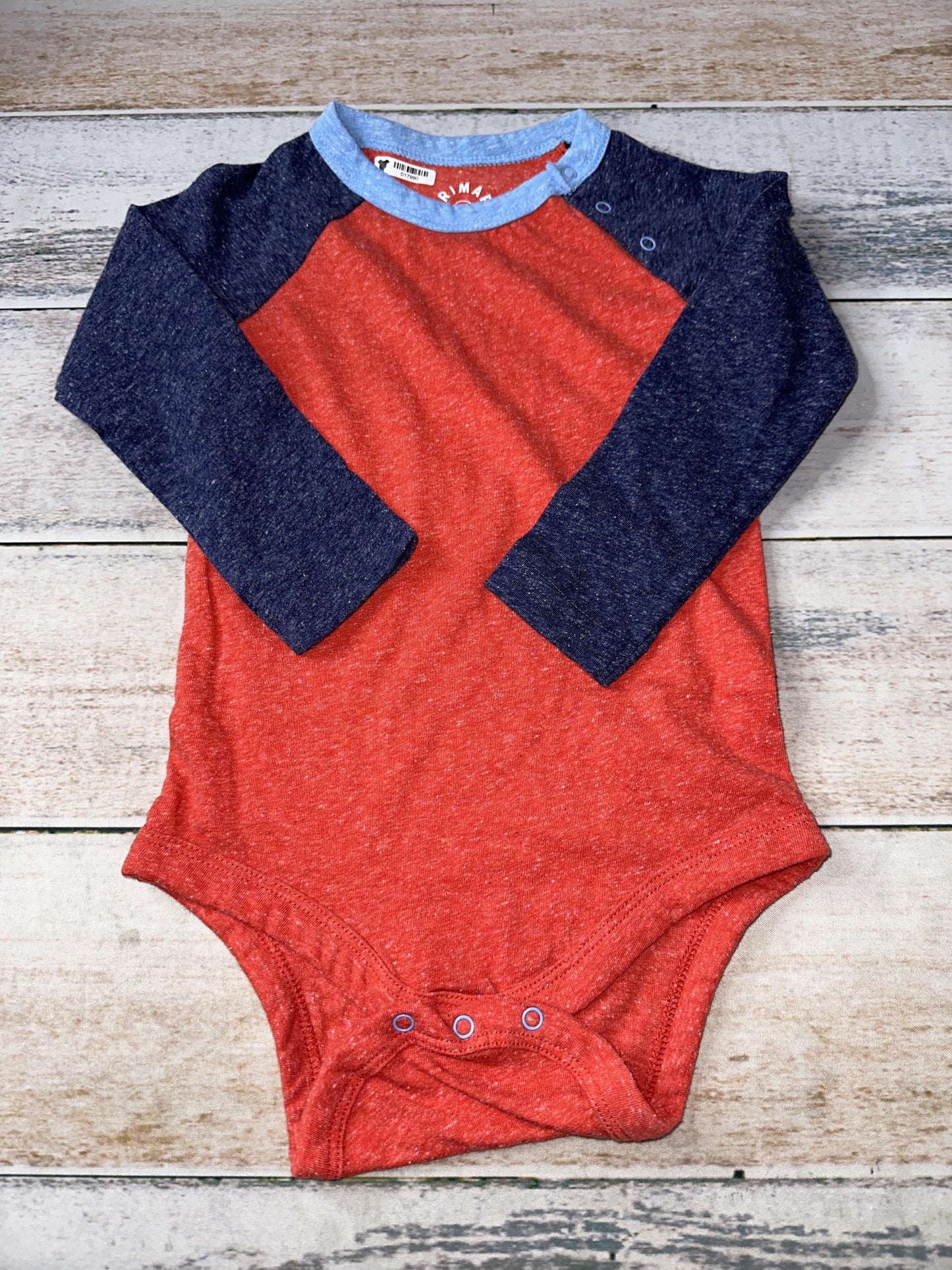 Primary Boys Onesie Size: 18-24 months