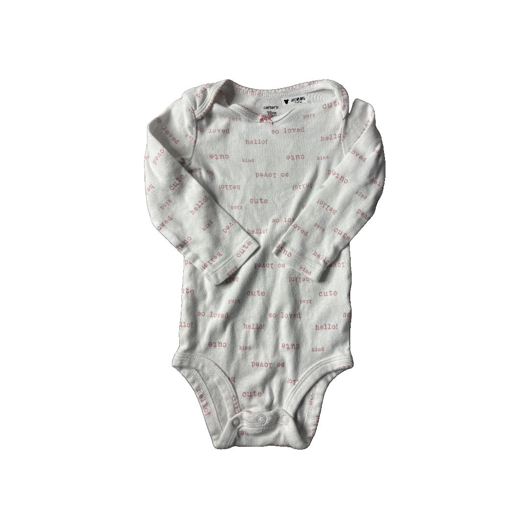 Unisex Onesie Size: 18 months