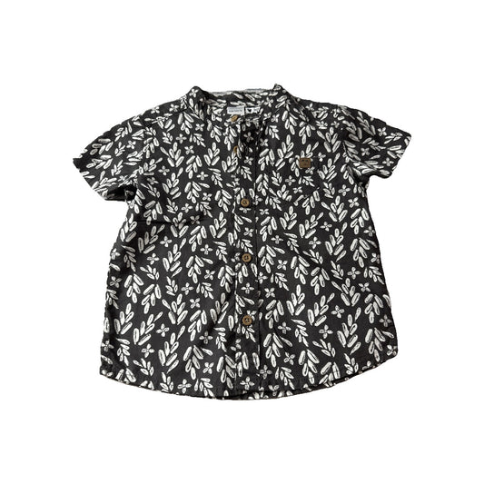 Carters Unisex Button Down Short Sleeve Size: 18 months