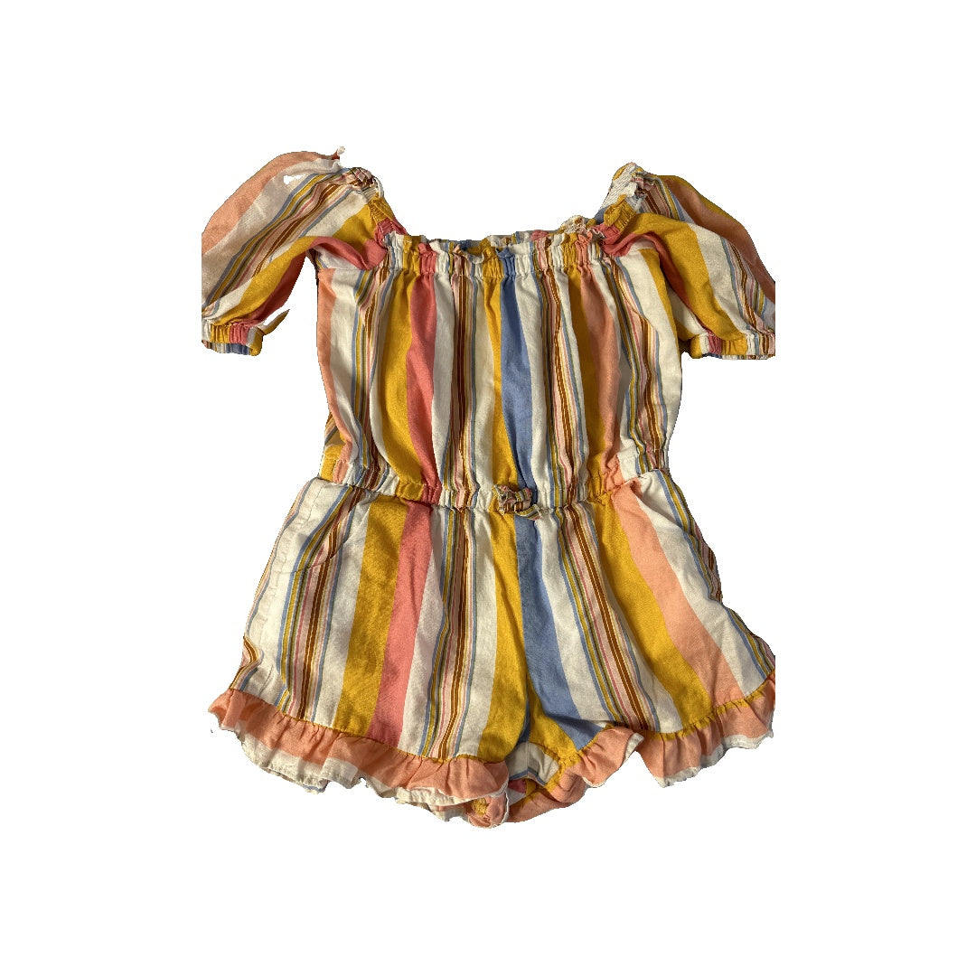 Janie and Jack Girls Romper Size: 2 years
